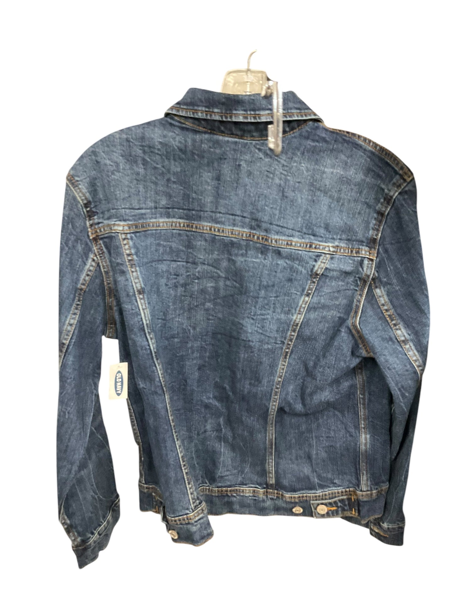 Jacket Denim By Old Navy In Blue Denim, Size: L