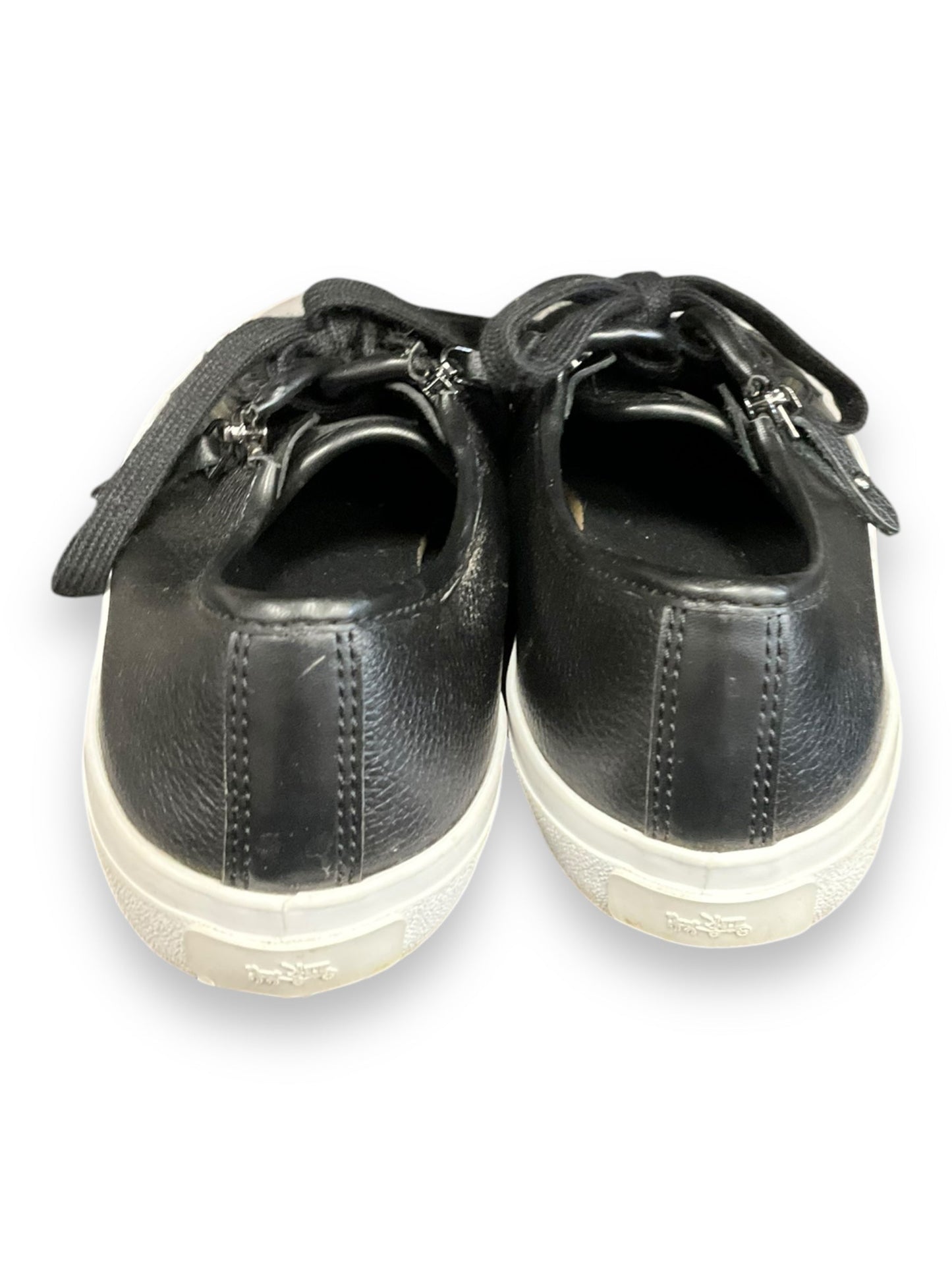 Shoes Designer By Coach In Black & White, Size: 6.5