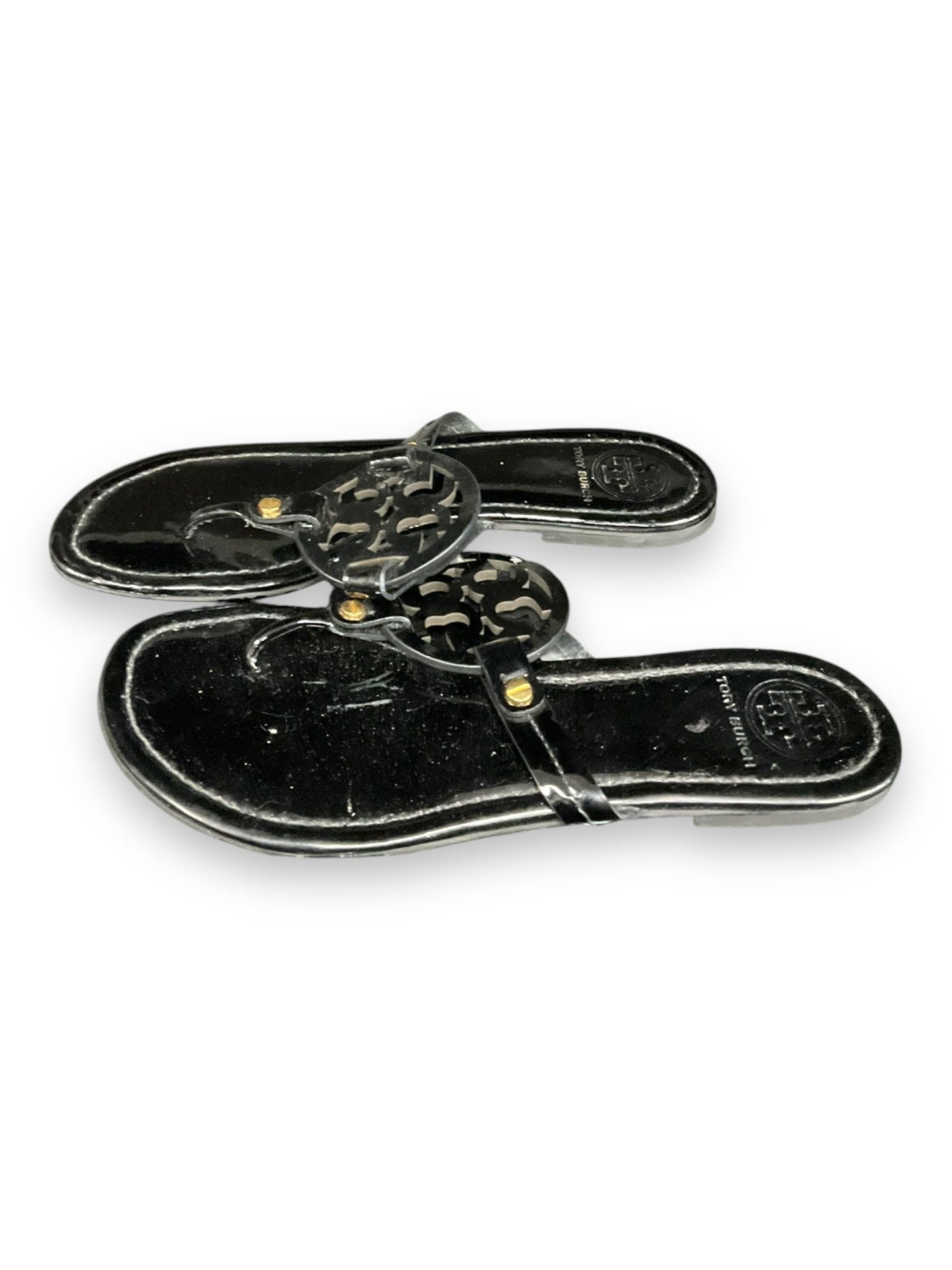 Sandals Designer By Tory Burch In Black, Size: 8