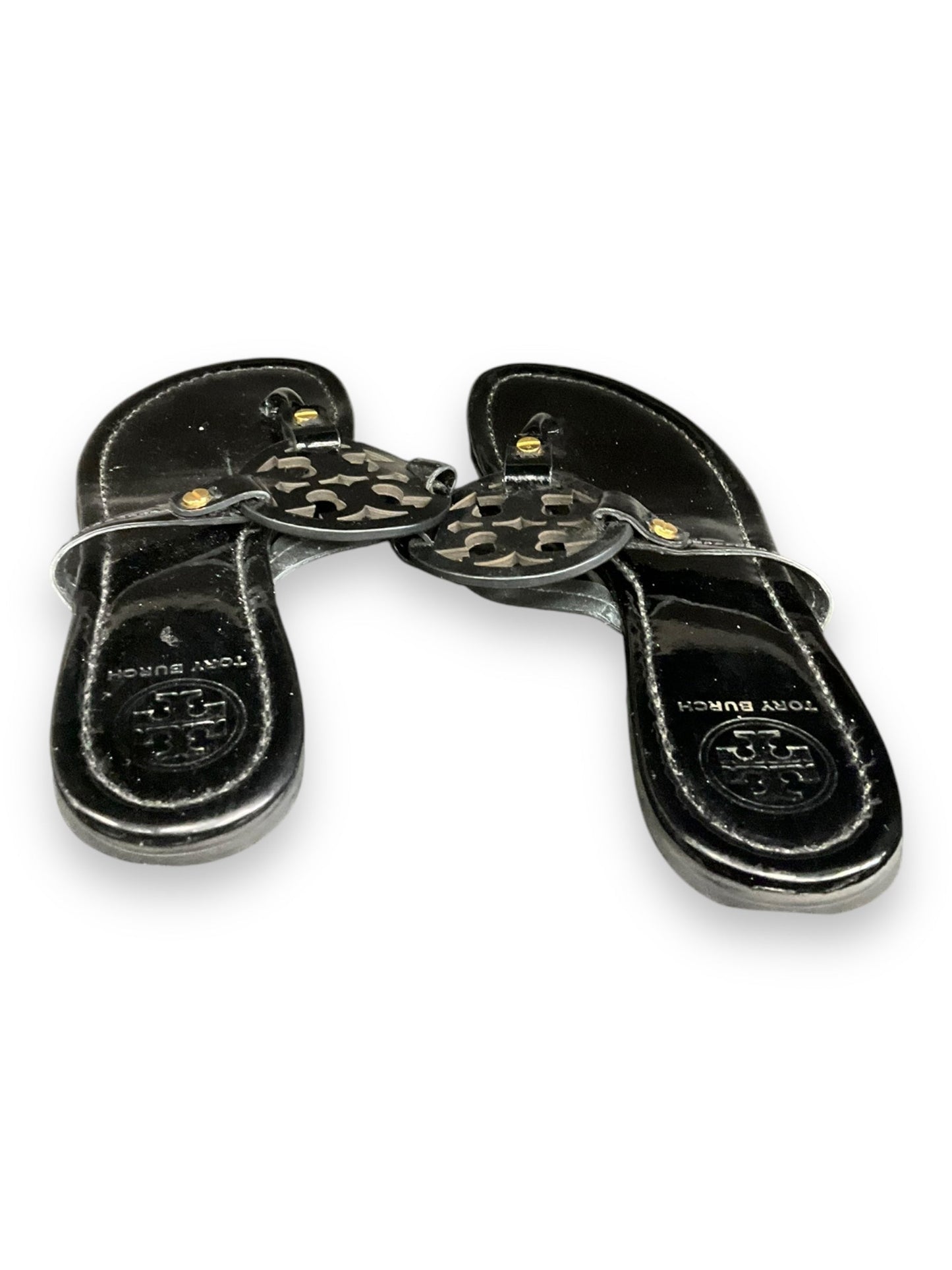 Sandals Designer By Tory Burch In Black, Size: 8