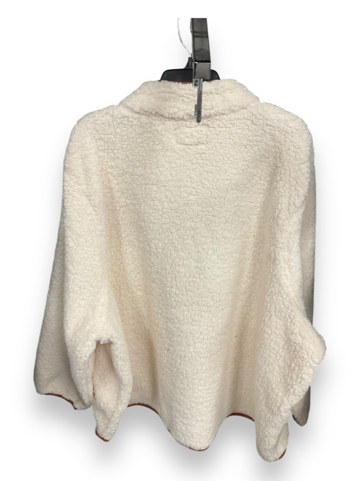 Jacket Fleece By Universal Thread In Cream, Size: 4x