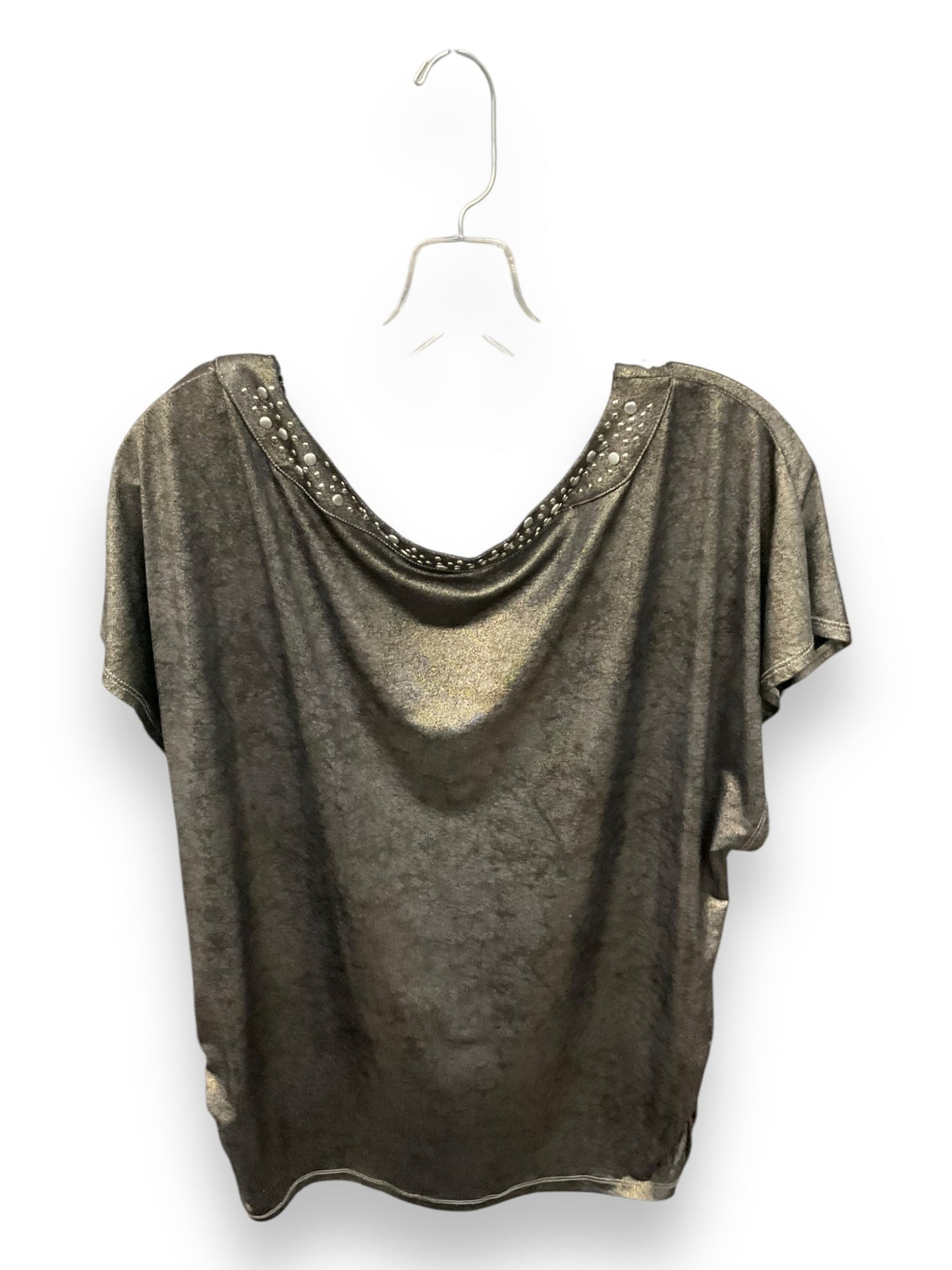 Top Sleeveless By Rock And Republic In Gold, Size: L