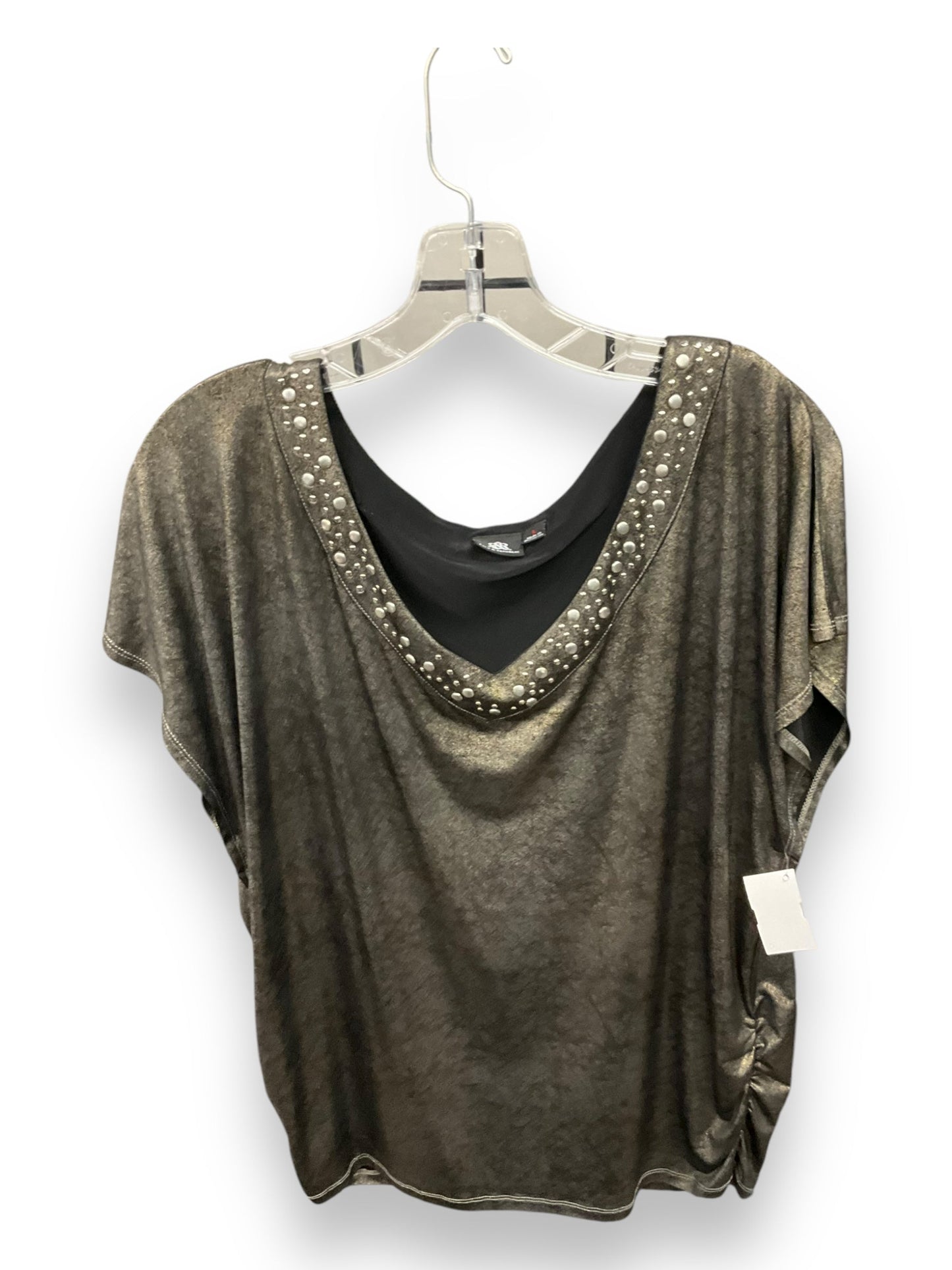 Top Sleeveless By Rock And Republic In Gold, Size: L