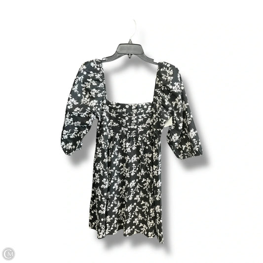 Dress Casual Midi By Mi Ami In Black & White, Size: M