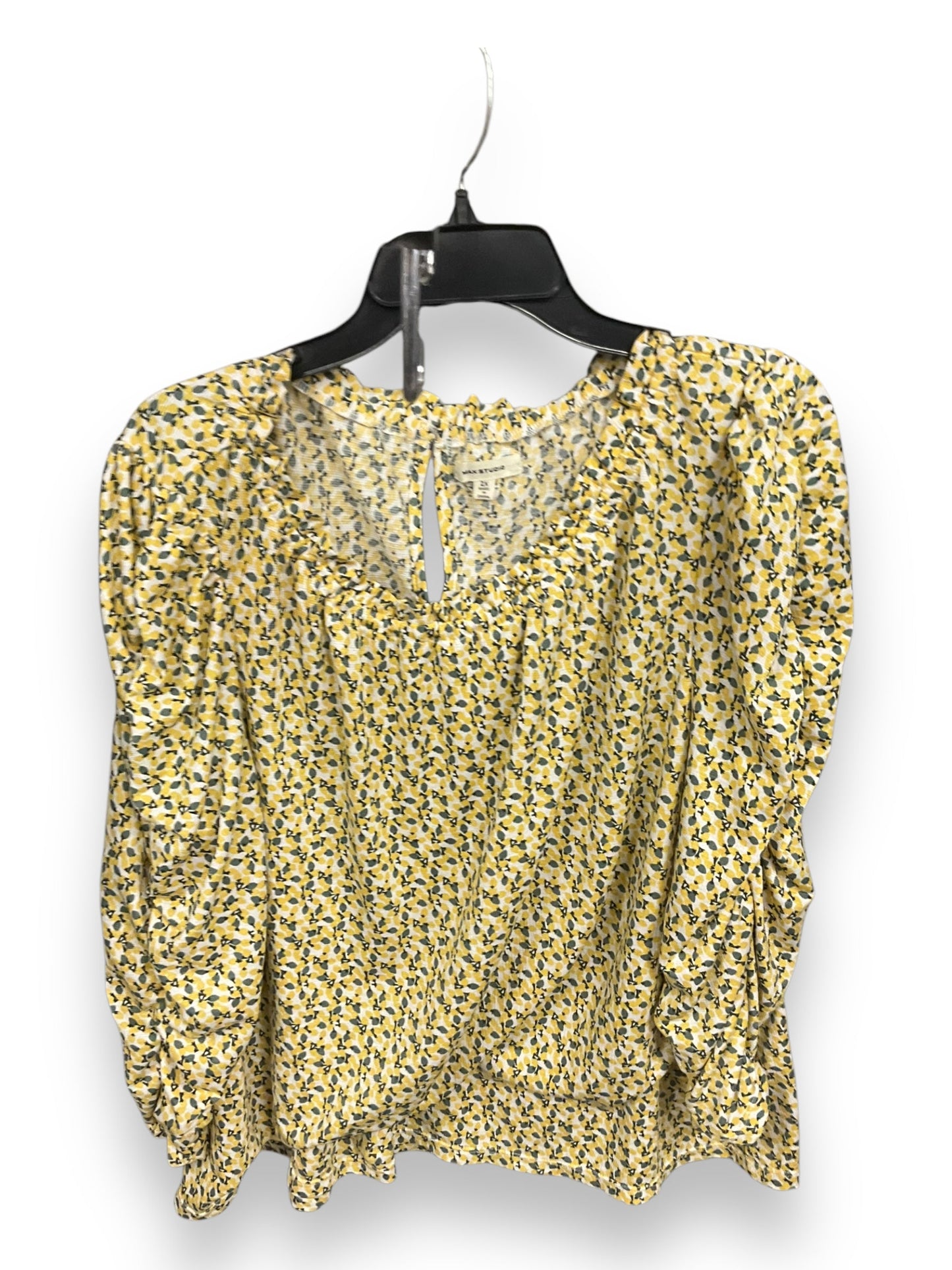 Top Long Sleeve By Max Studio In Floral Print, Size: 2x