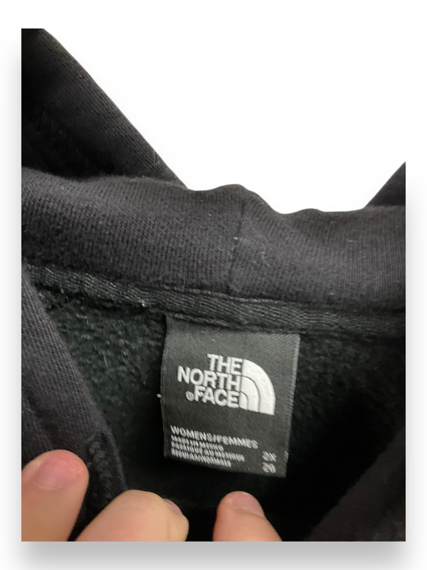 Sweatshirt Hoodie By The North Face In Black & White, Size: 2x