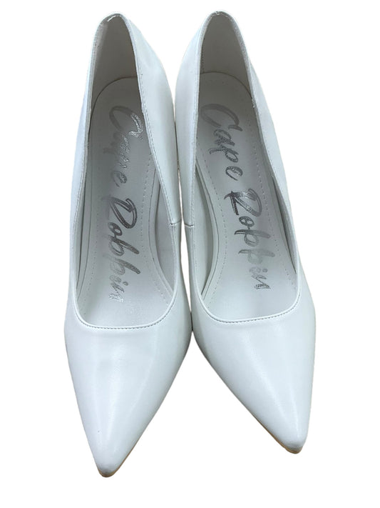 White Shoes Heels Stiletto Clothes Mentor, Size 9