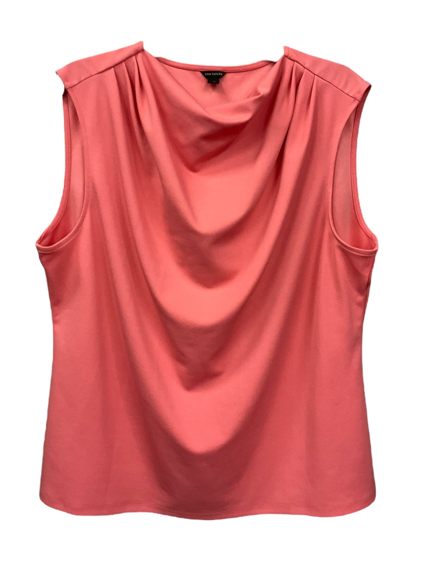 Coral Top Sleeveless Ann Taylor, Size Xxl