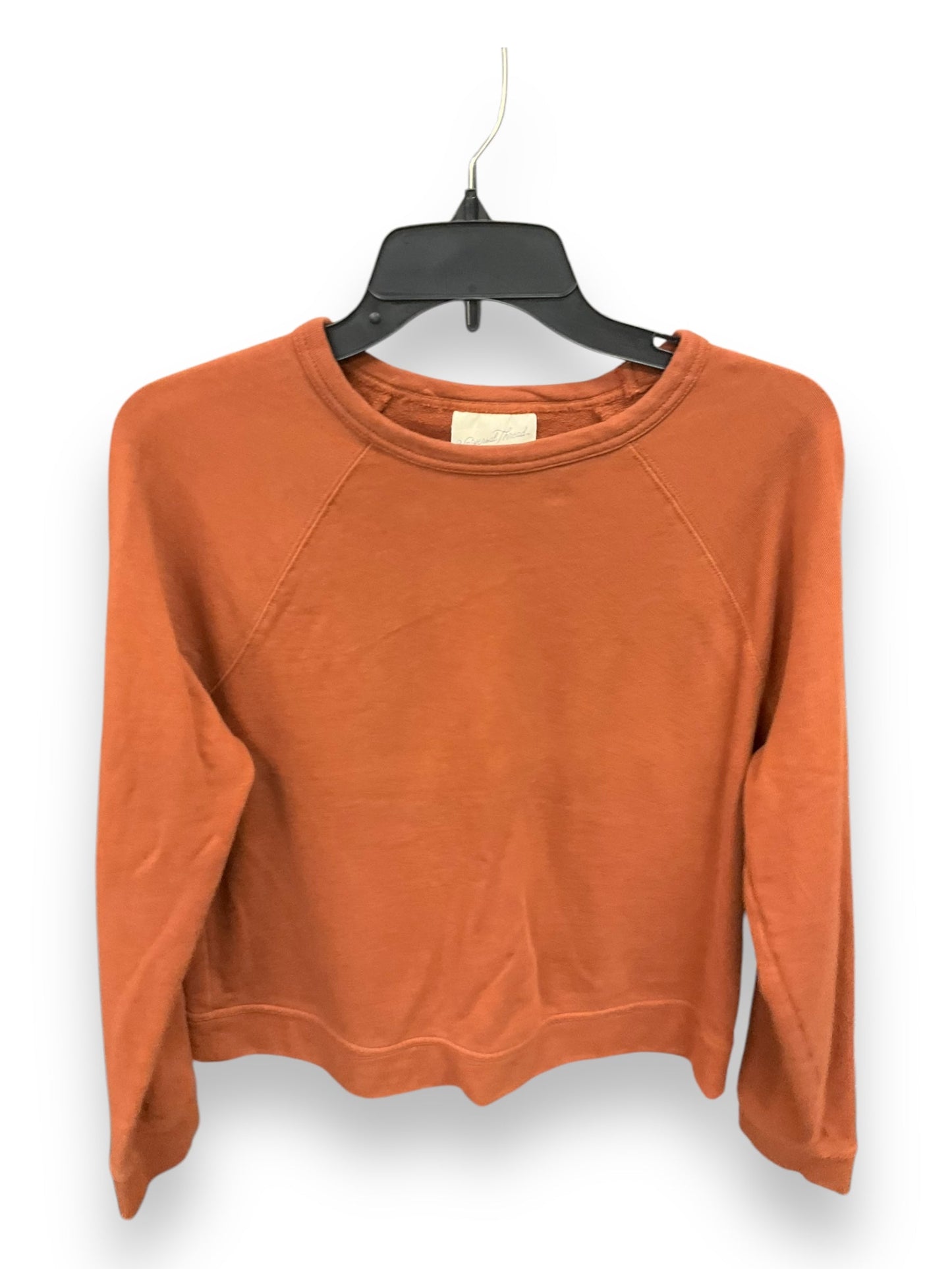Sweatshirt Crewneck By Universal Thread In Orange, Size: M