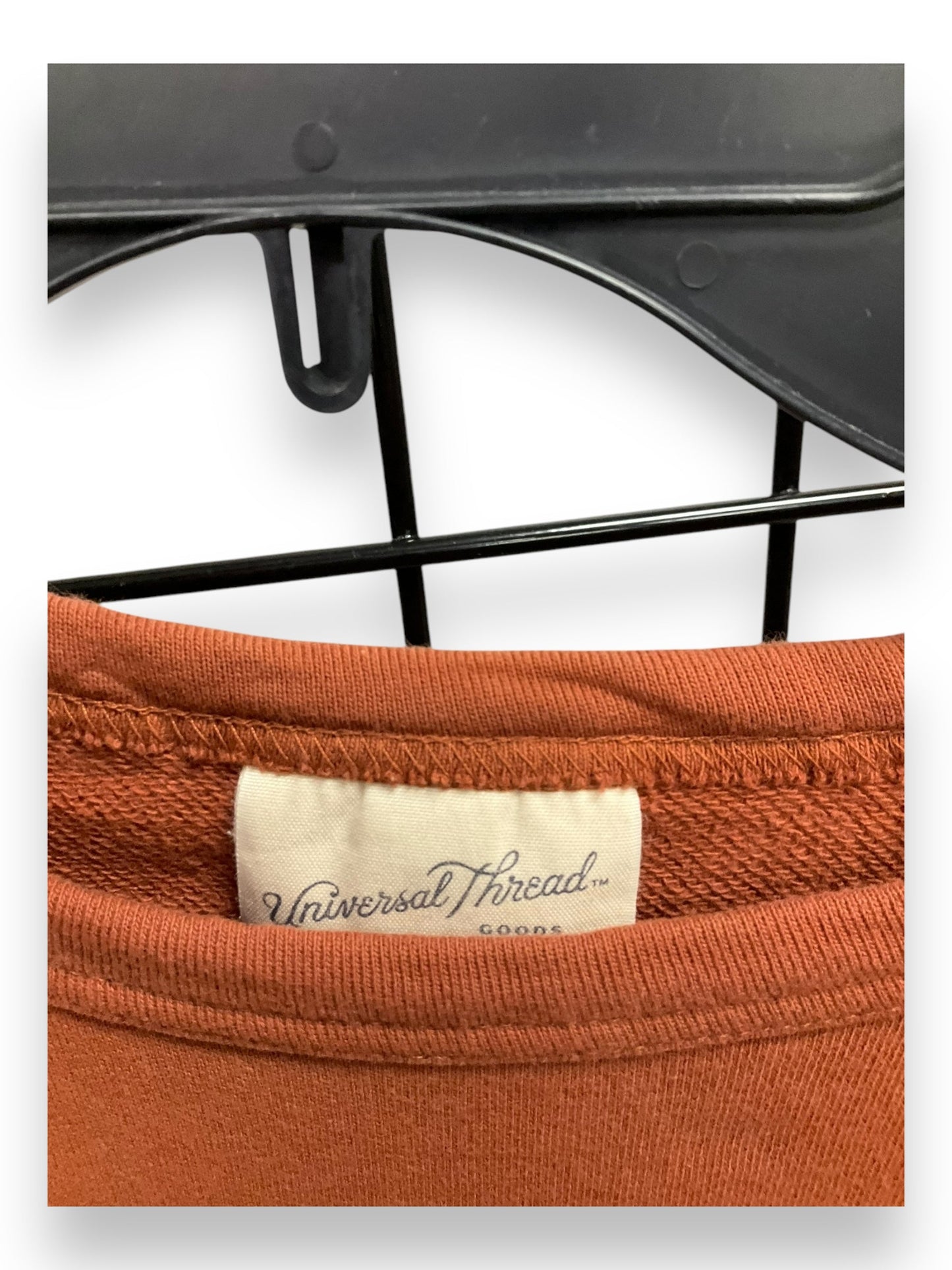 Sweatshirt Crewneck By Universal Thread In Orange, Size: M