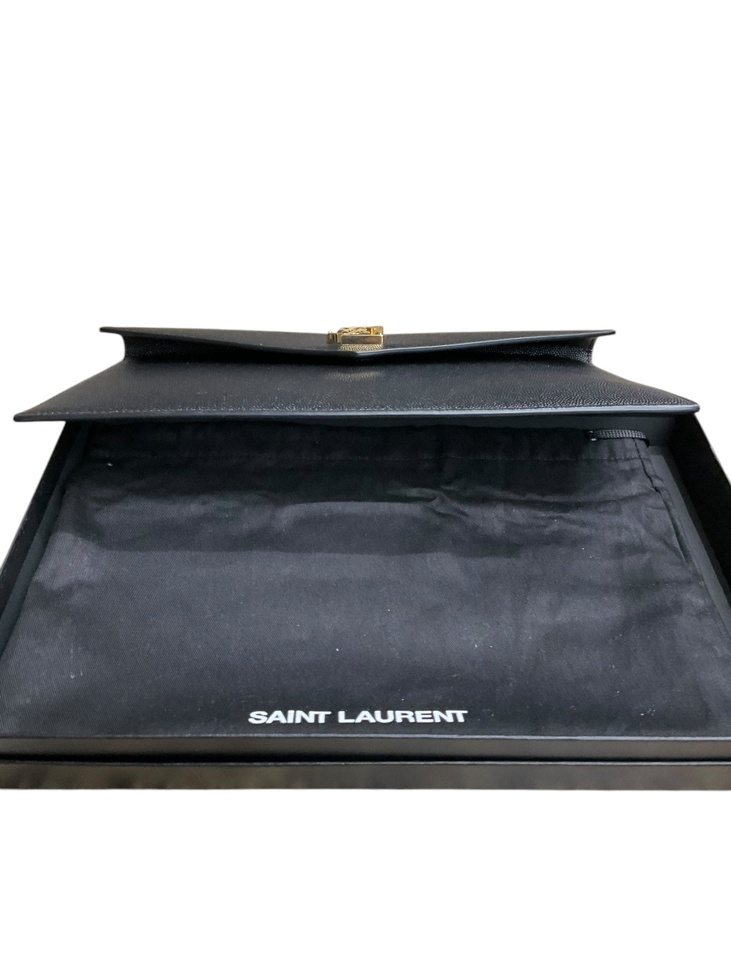 Clutch Luxury Designer By Yves Saint Laurent, Size: Large