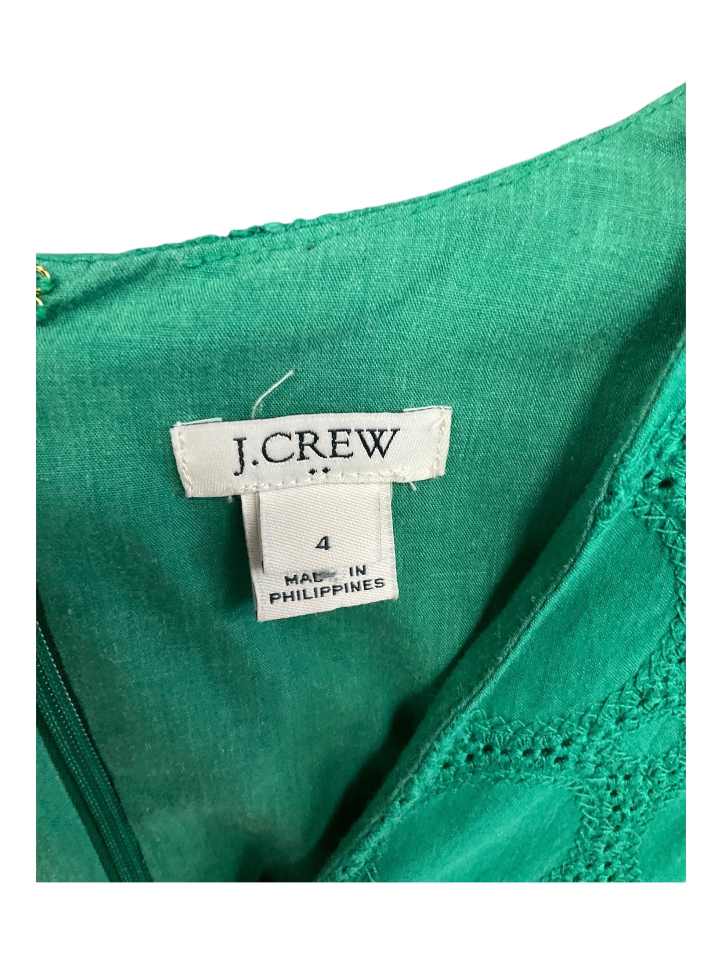 Dress Casual Maxi By J Crew In Green, Size: 4