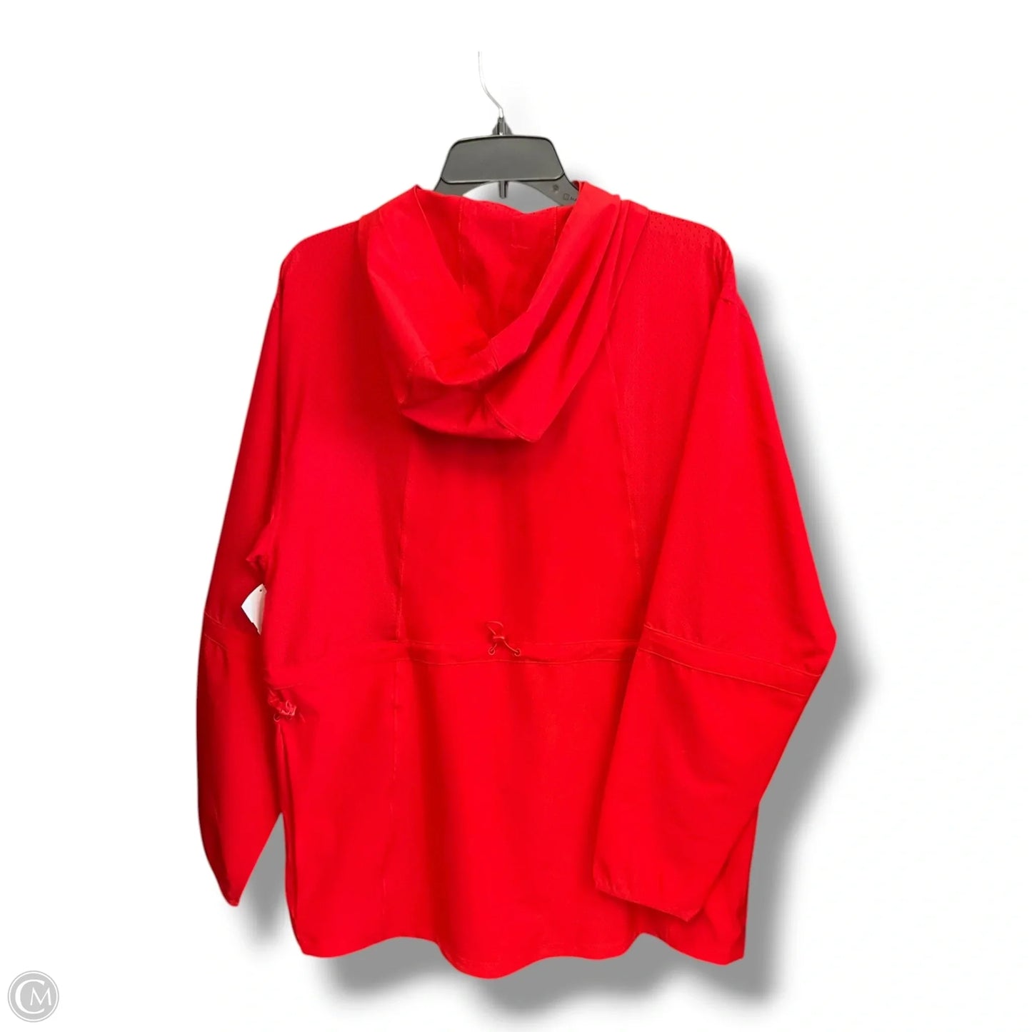 Athletic Sweatshirt Hoodie By Under Armour In Red, Size: L