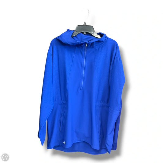 Athletic Sweatshirt Hoodie By Under Armour In Blue, Size: Xl