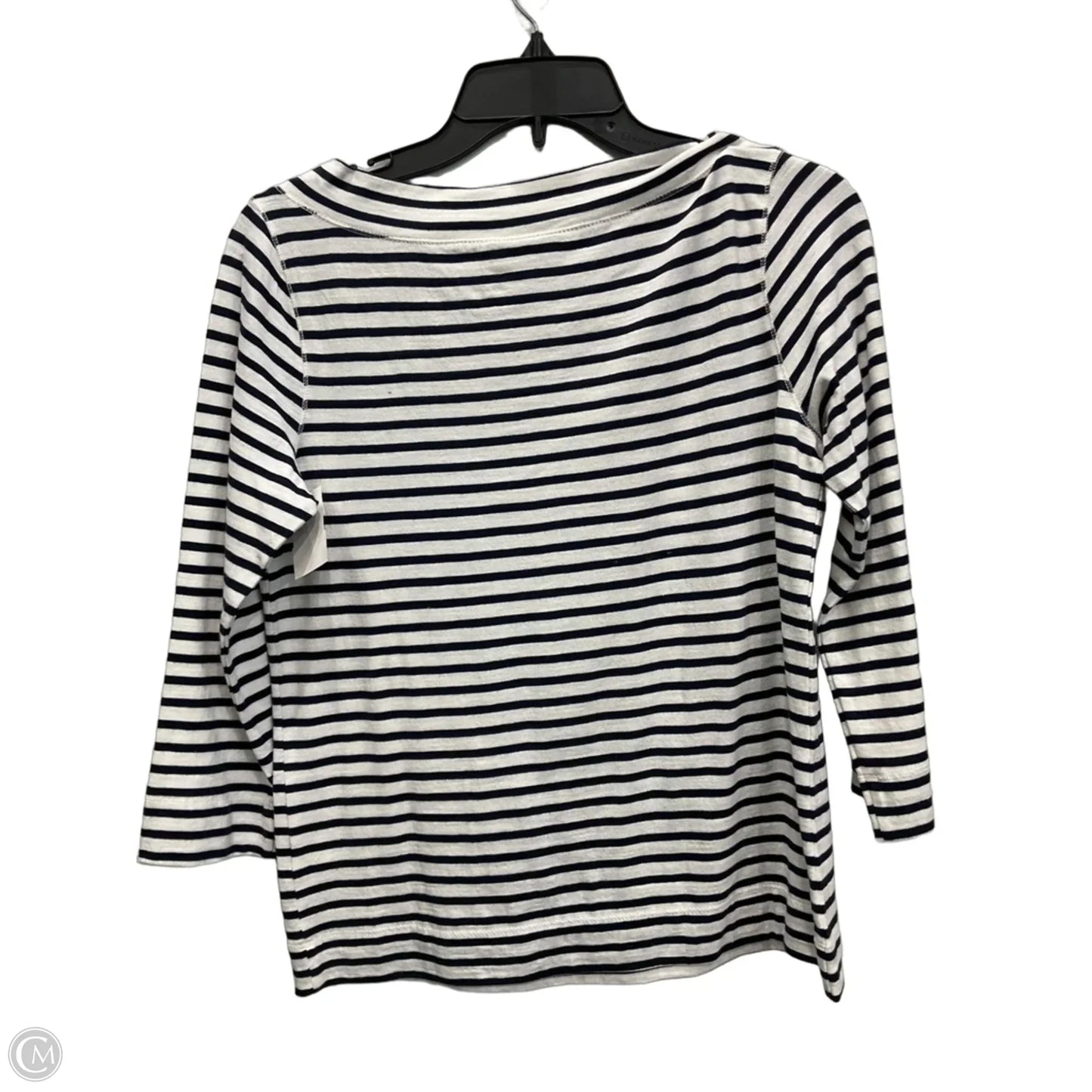 Top 3/4 Sleeve By J. Jill In Striped Pattern, Size: S