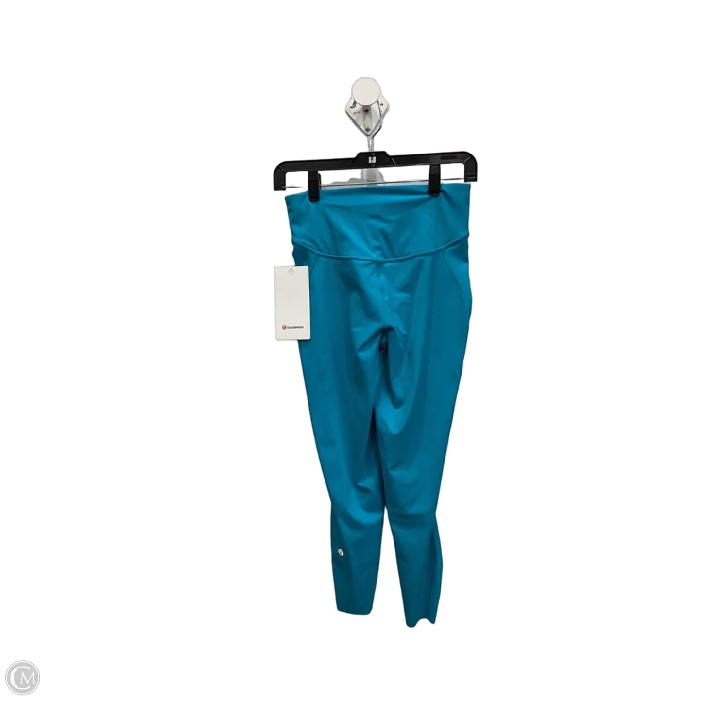 Athletic Leggings By Lululemon In Aqua, Size: S