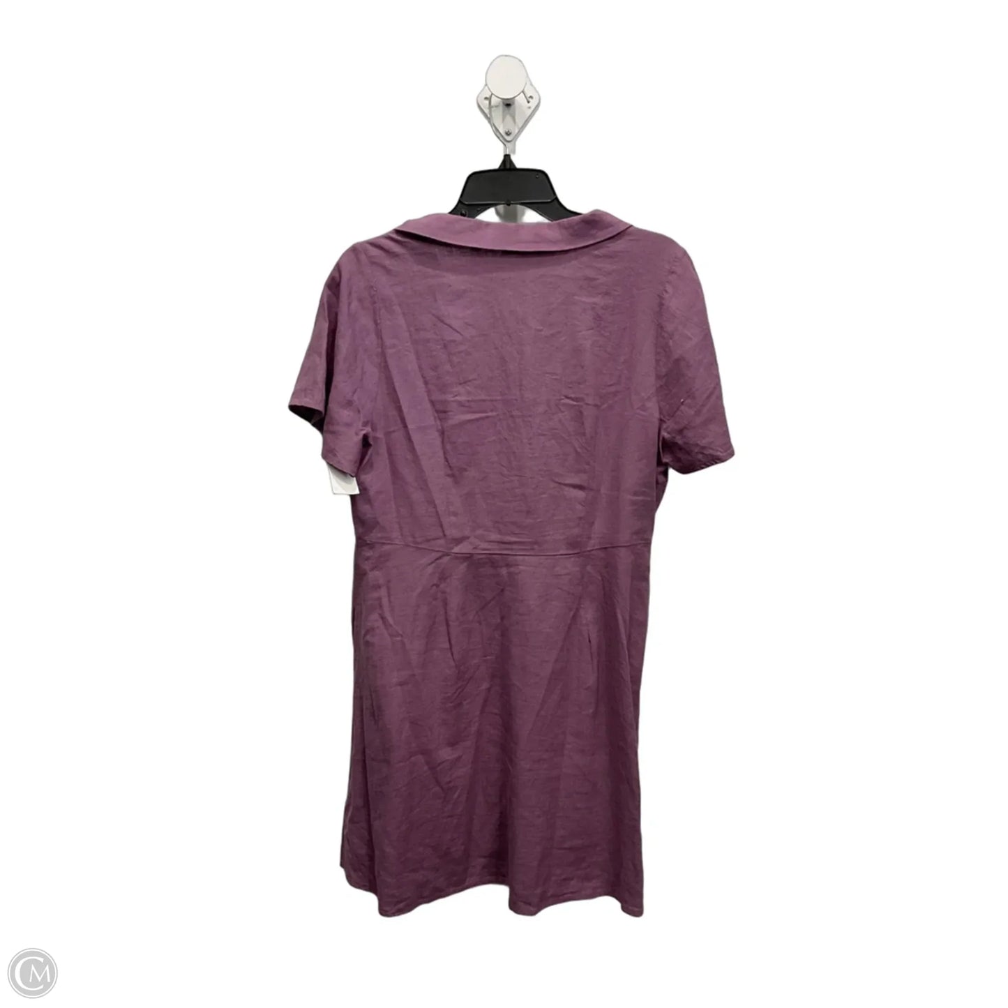 Dress Casual Midi By Madewell In Purple, Size: M