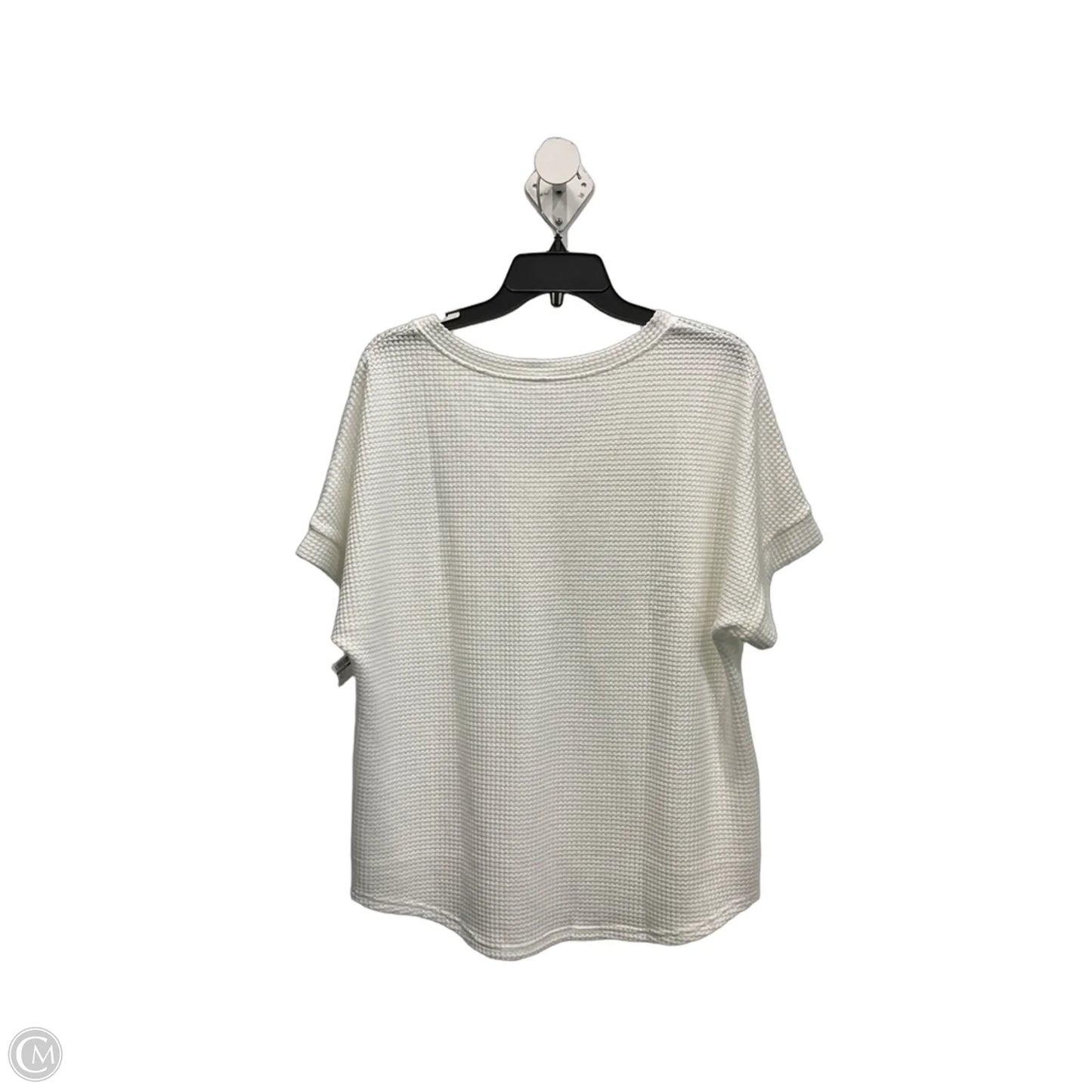 Top Short Sleeve By Dokotoo In White, Size: L