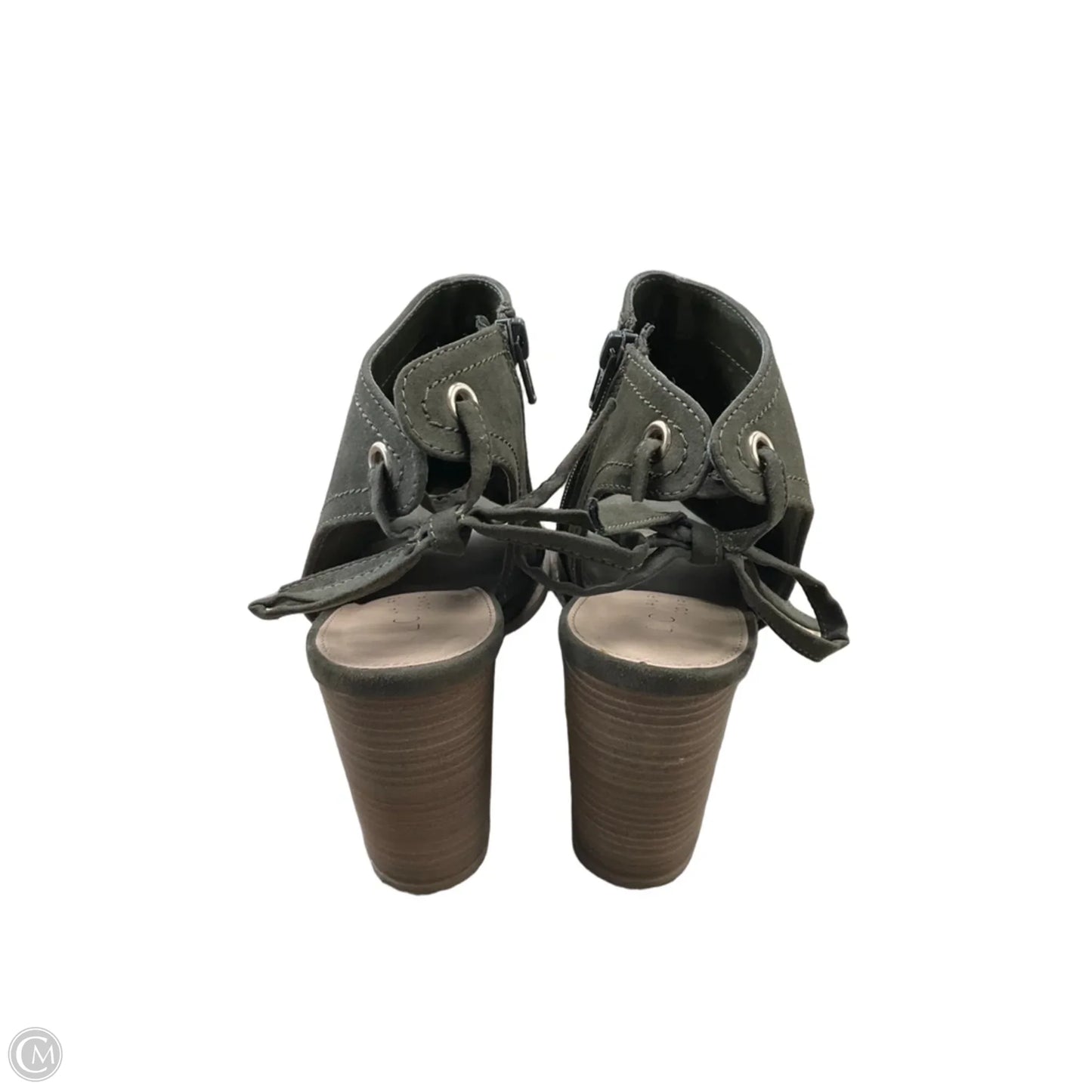 Shoes Heels Block By Lc Lauren Conrad In Green, Size: 9.5