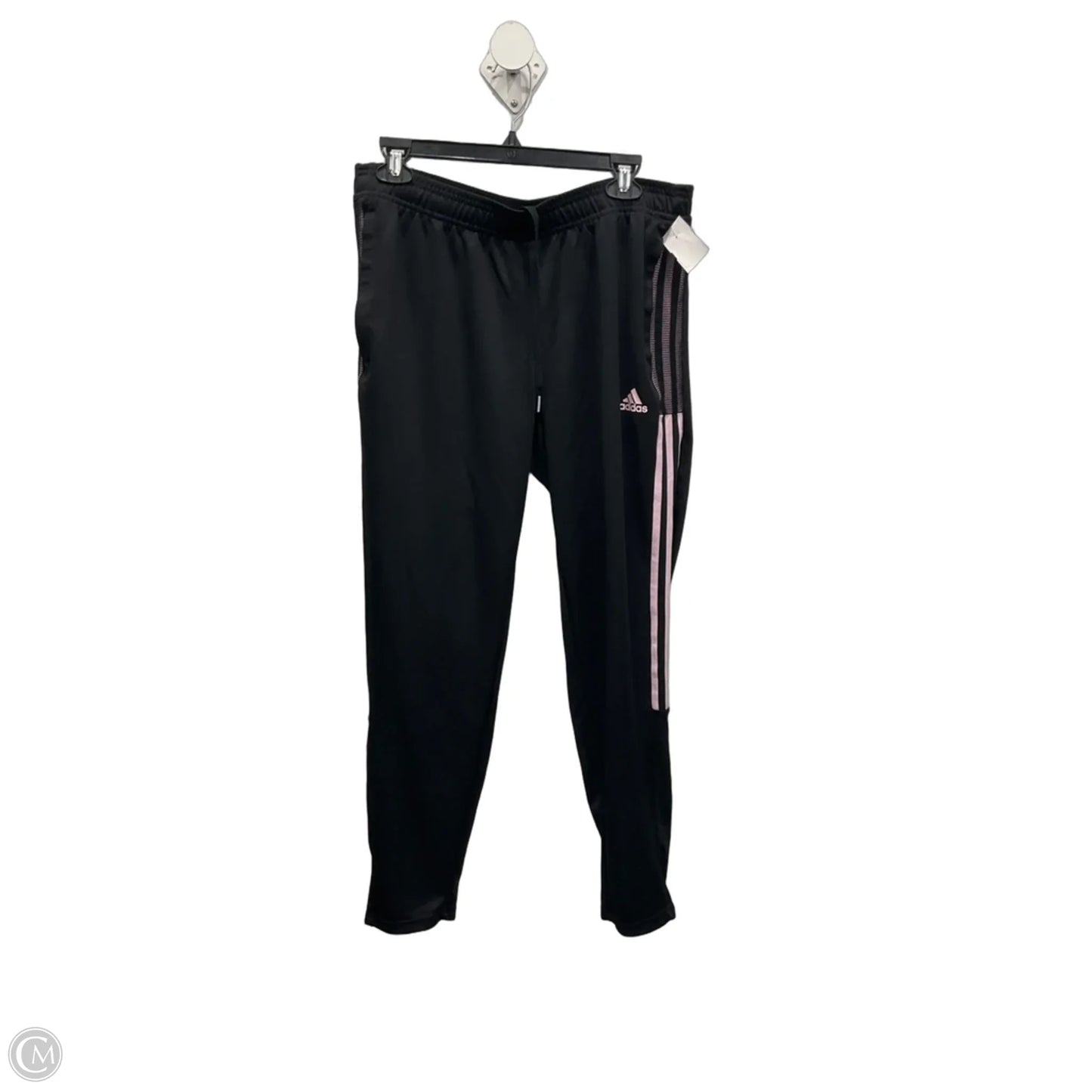 Athletic Pants By Adidas In Black, Size: L