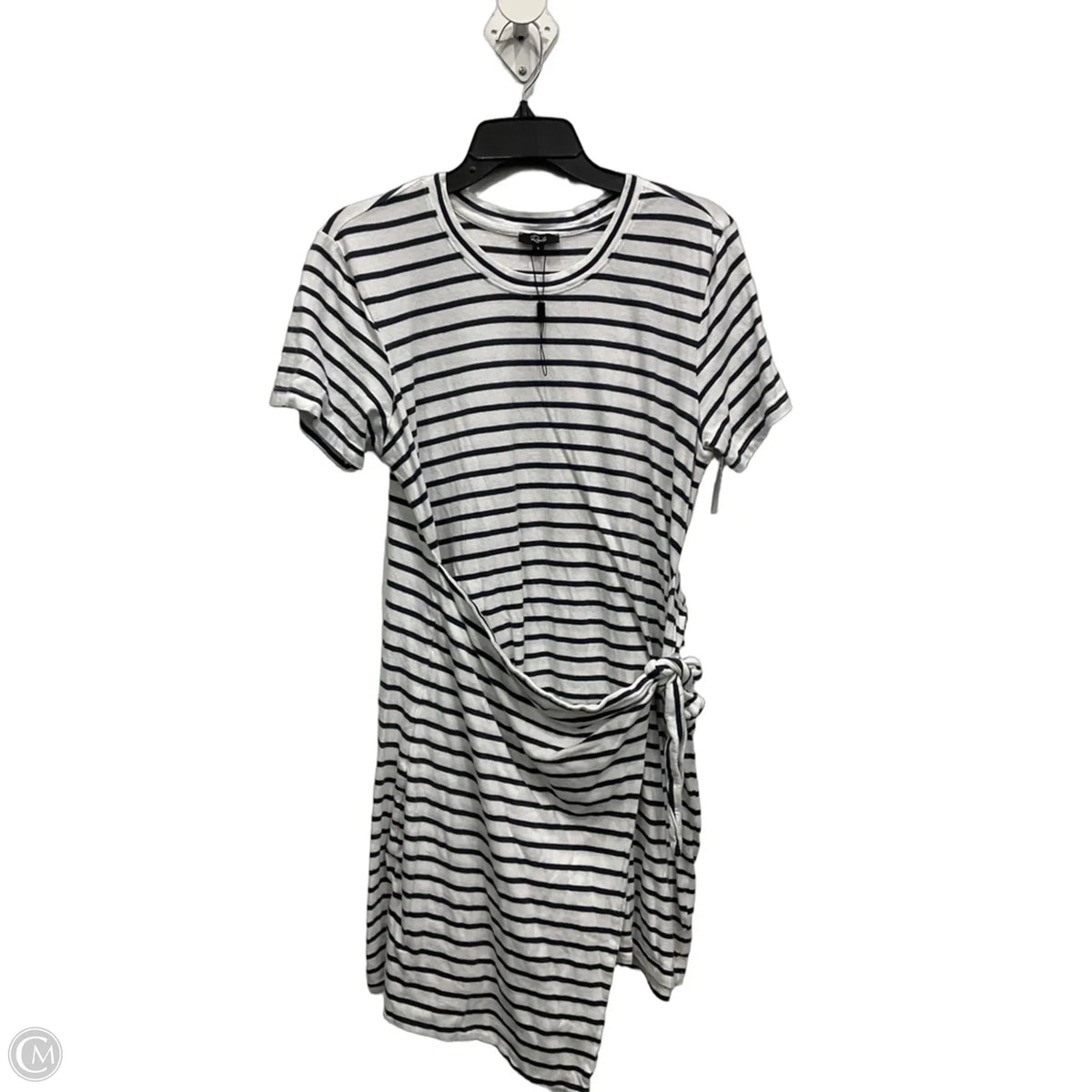 Dress Casual Midi By Rails In Striped Pattern, Size: L