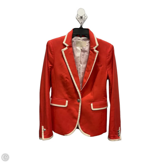 Blazer By Banana Republic In Orange, Size: M