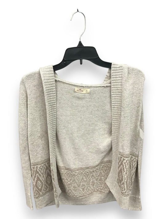 Sweater Cardigan By Hollister In Tan, Size: Xs