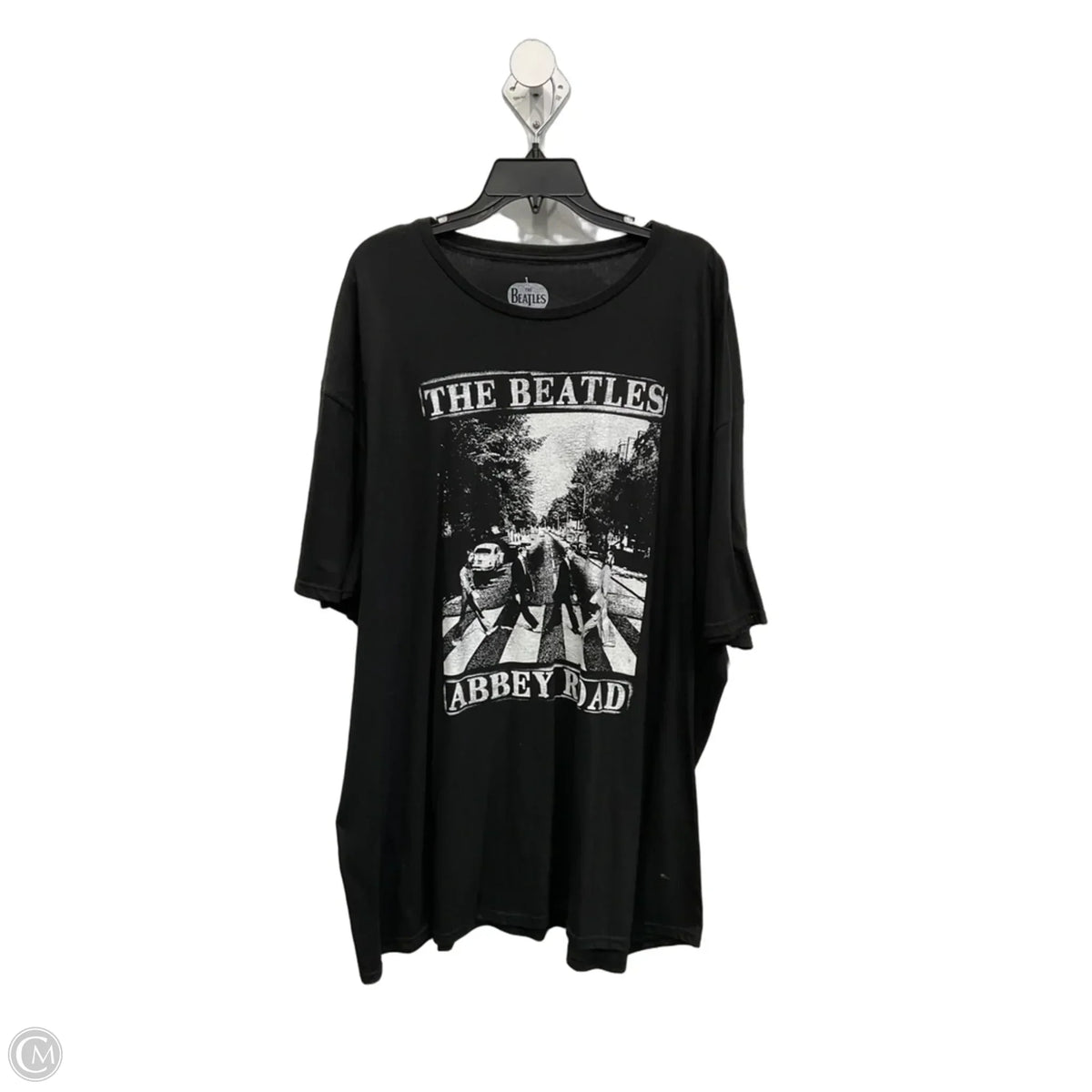 Top Short Sleeve By Clothes Mentor In Black, Size: 3x