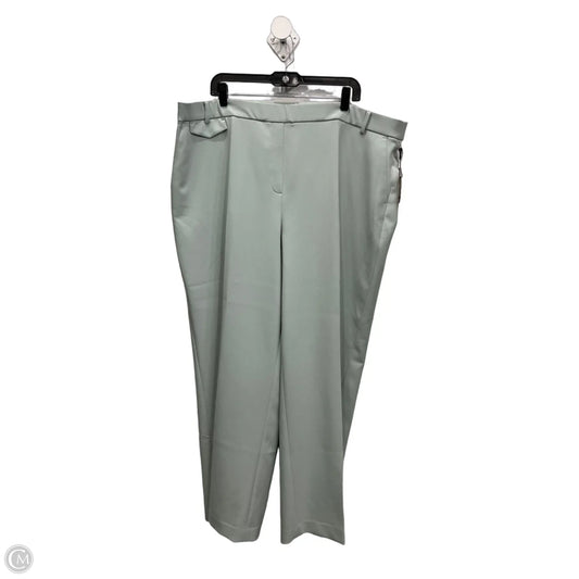 Pants Dress By Anne Klein In Green, Size: 26