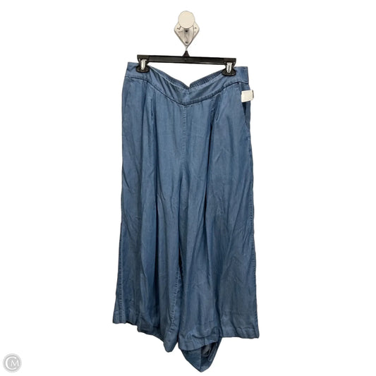 Pants Cropped By Inc In Blue, Size: 14p