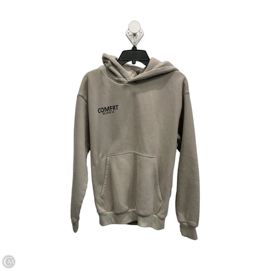 Sweatshirt Hoodie By Comfrt In Grey, Size: Xs