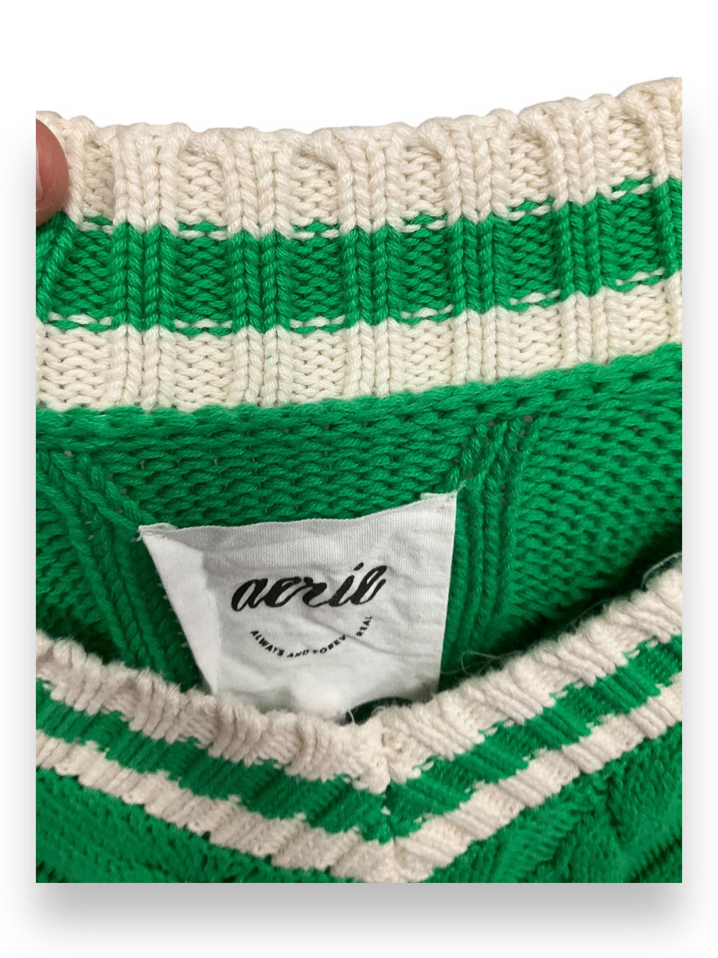 Sweater By Aerie In Green, Size: M