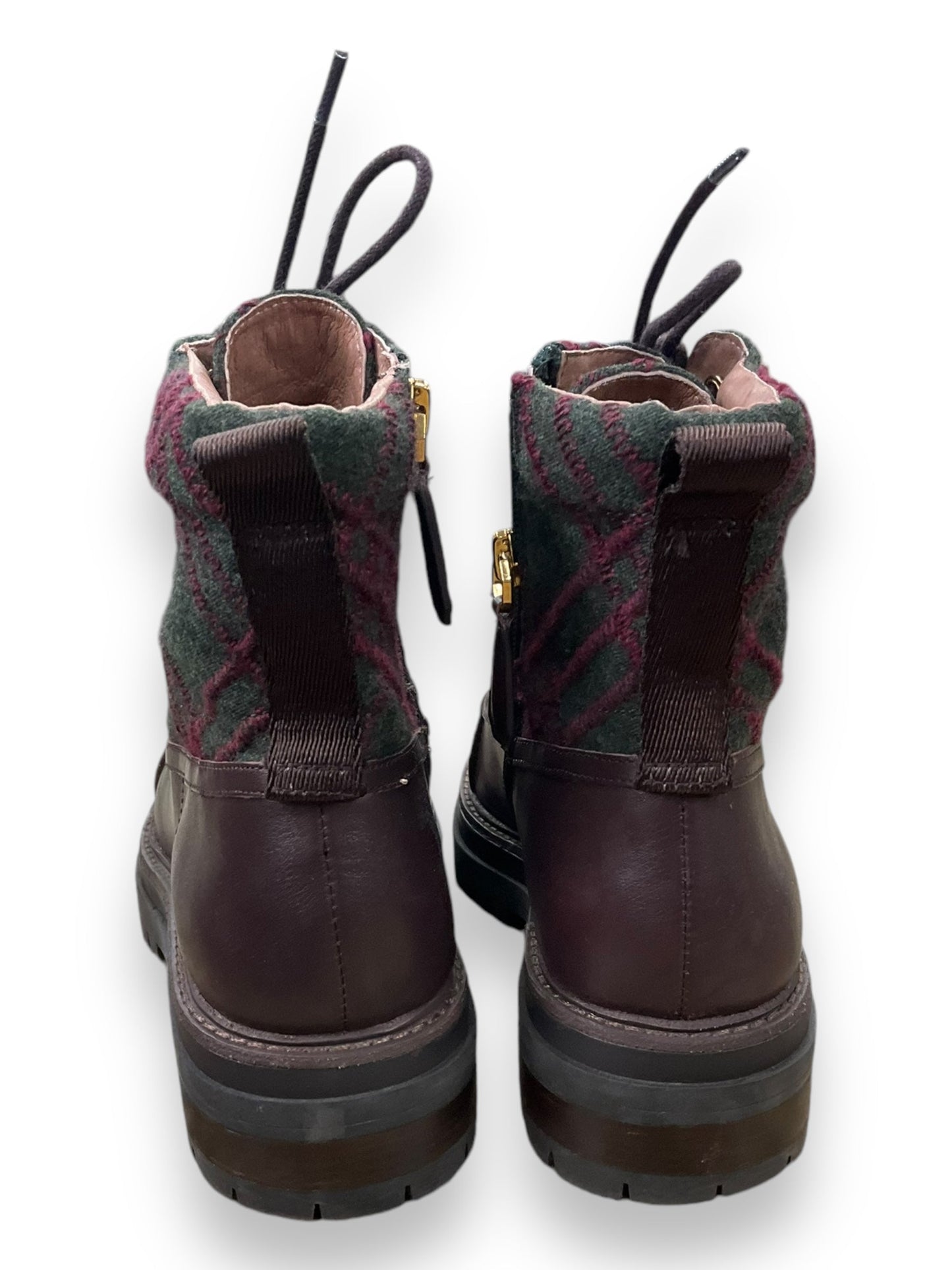 Boots Hiking By Louise Et Cie In Plaid Pattern, Size: 8