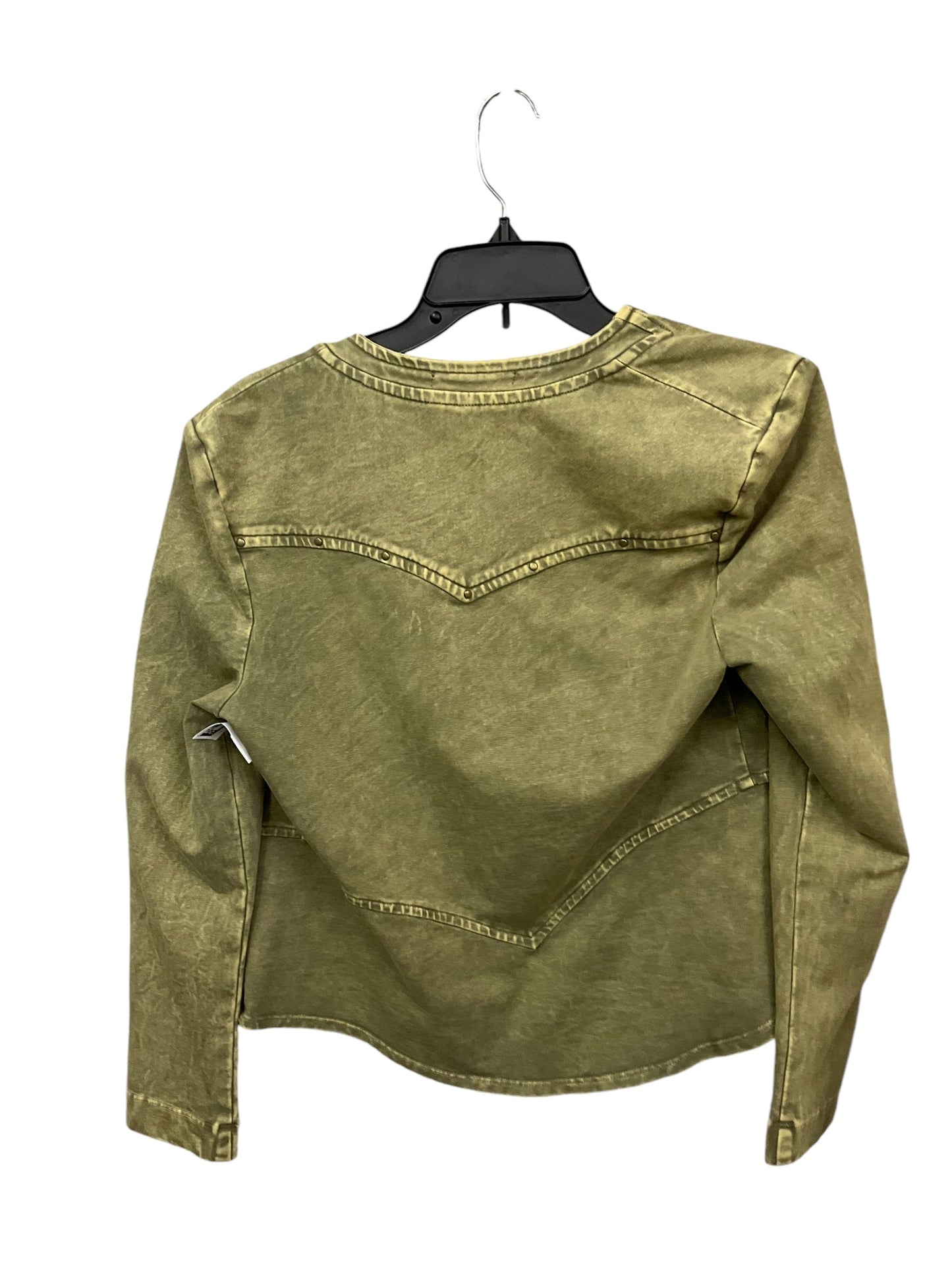 Jacket Moto By Teva In Green, Size: M