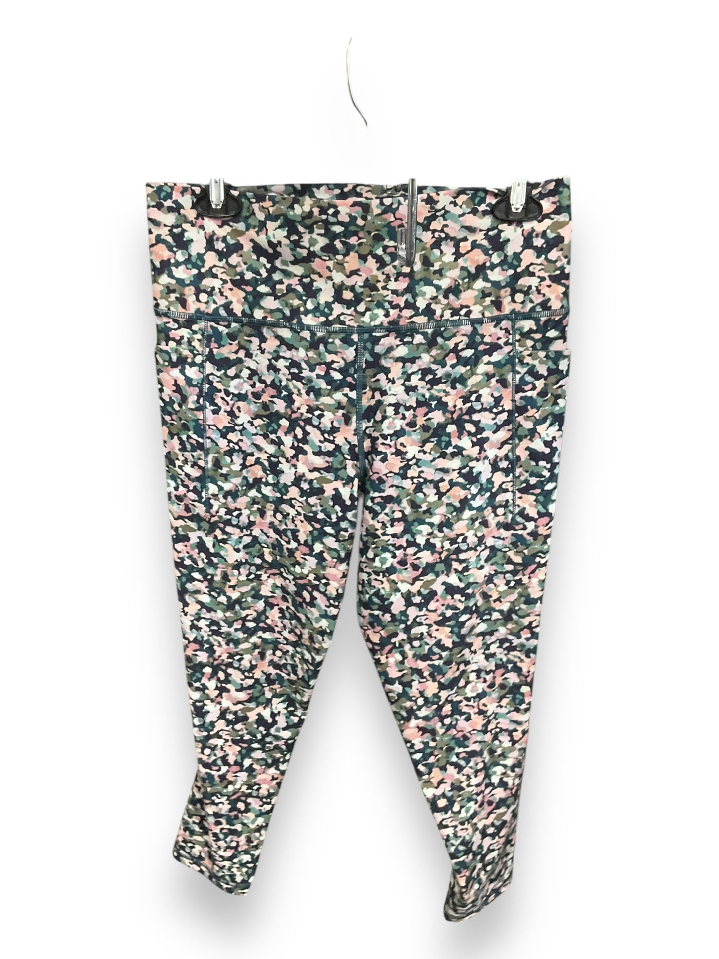 Athletic Capris By Athleta In Multi-colored, Size: L