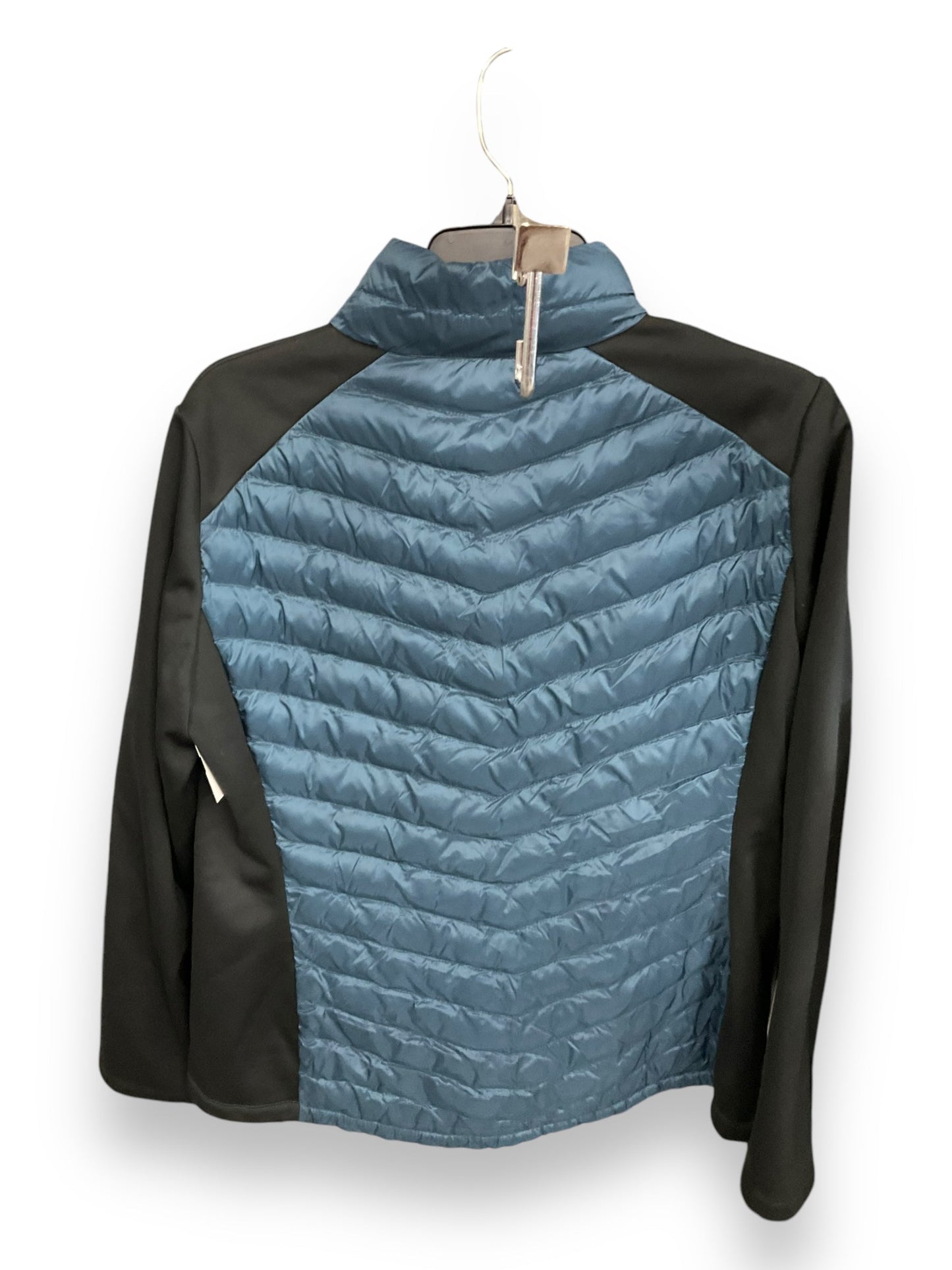 Coat Puffer & Quilted By 32 Degrees In Black & Blue, Size: L