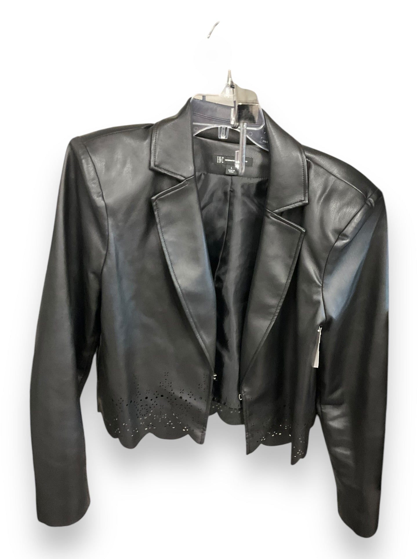 Jacket Other By Inc In Black, Size: L