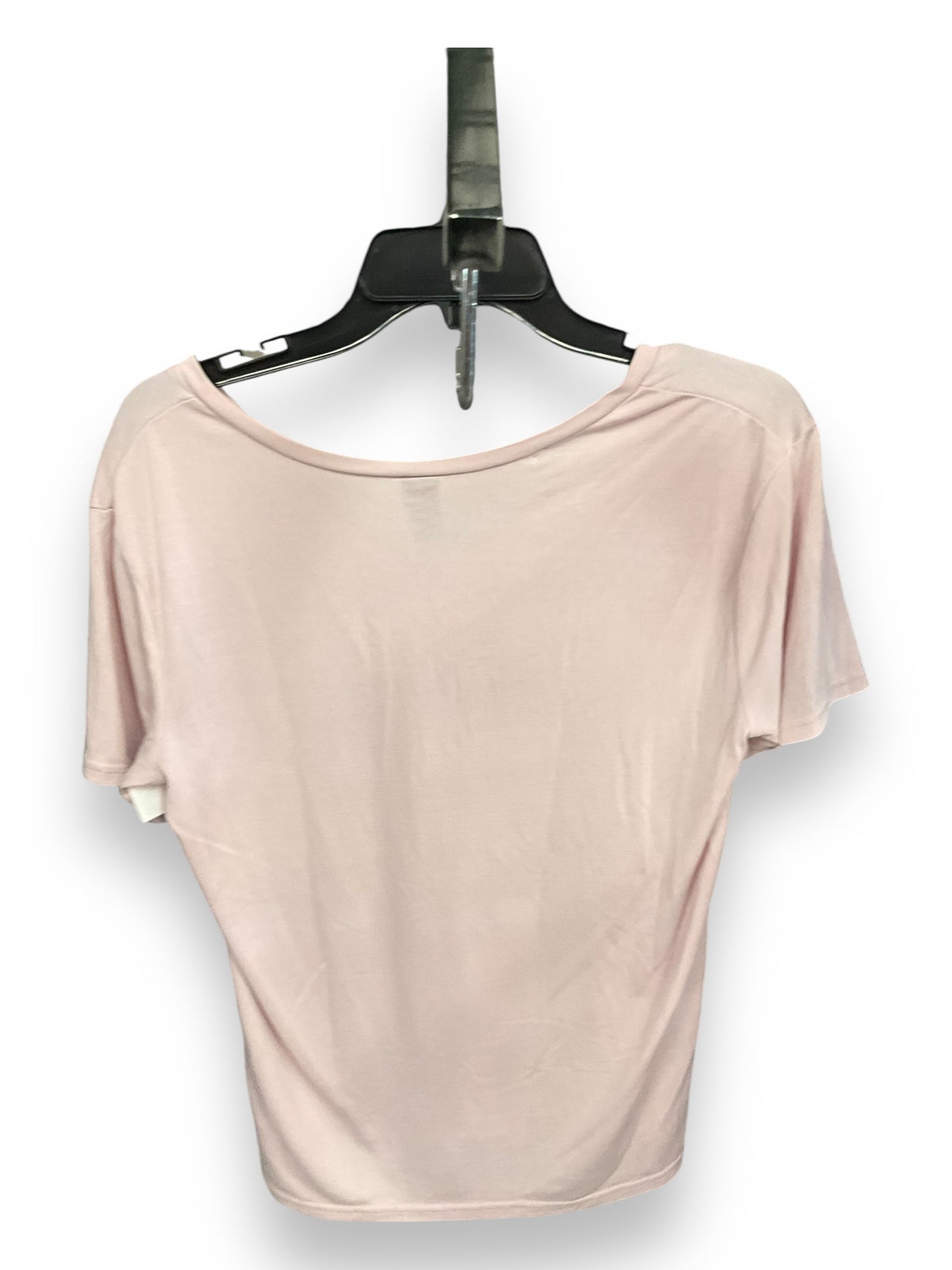 Top Short Sleeve Basic By Skechers In Pink, Size: M