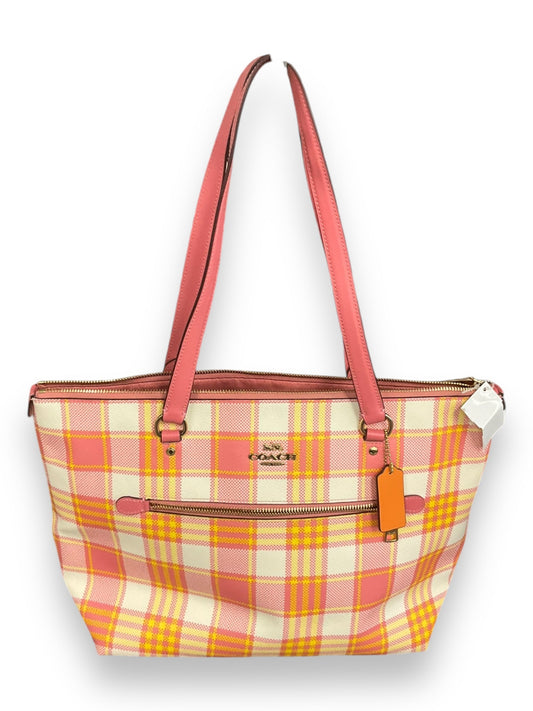 Tote Designer By Coach, Size: Large