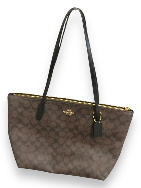 Tote Designer By Coach, Size: Small