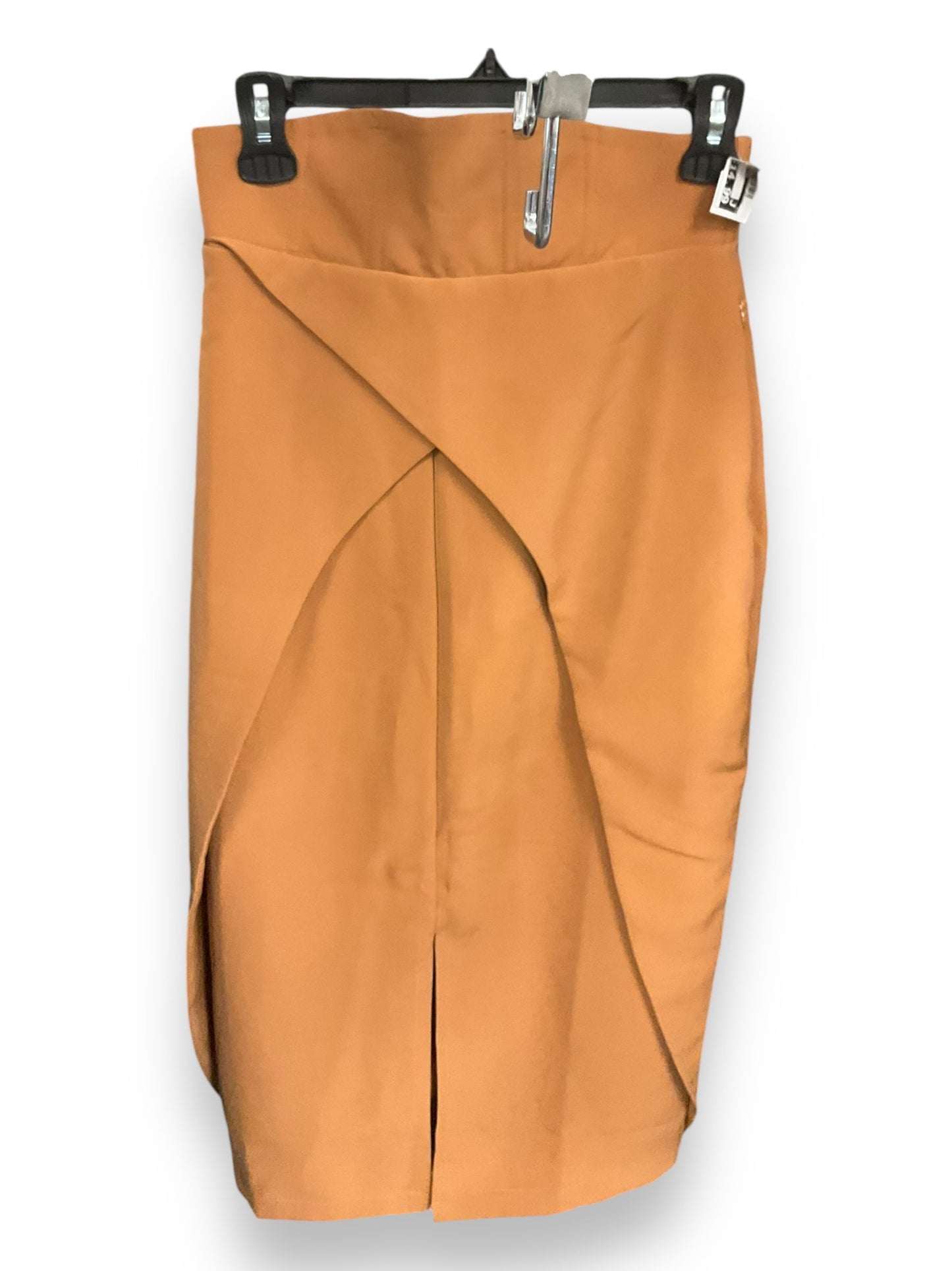 Skirt Midi By Clothes Mentor In Brown, Size: M