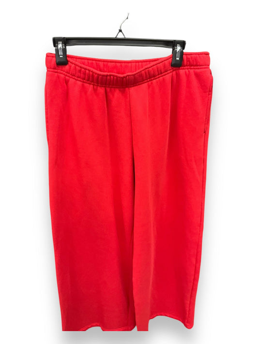 Athletic Pants By Universal Thread In Red, Size: M