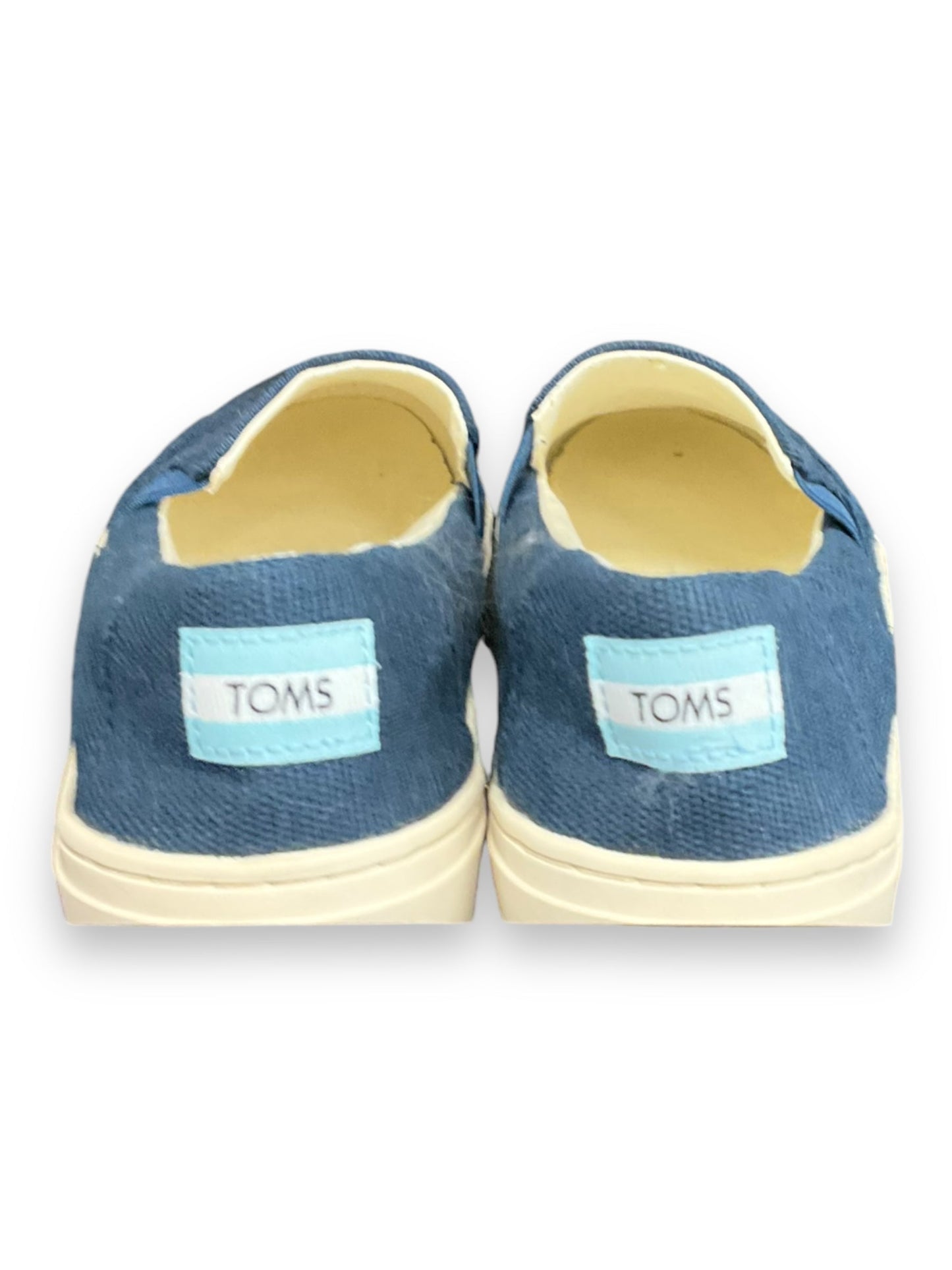 Shoes Flats By Toms In Blue, Size: 7.5