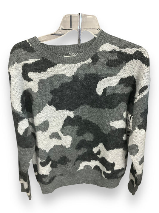 Sweater By Lucky Brand In Camouflage Print, Size: M