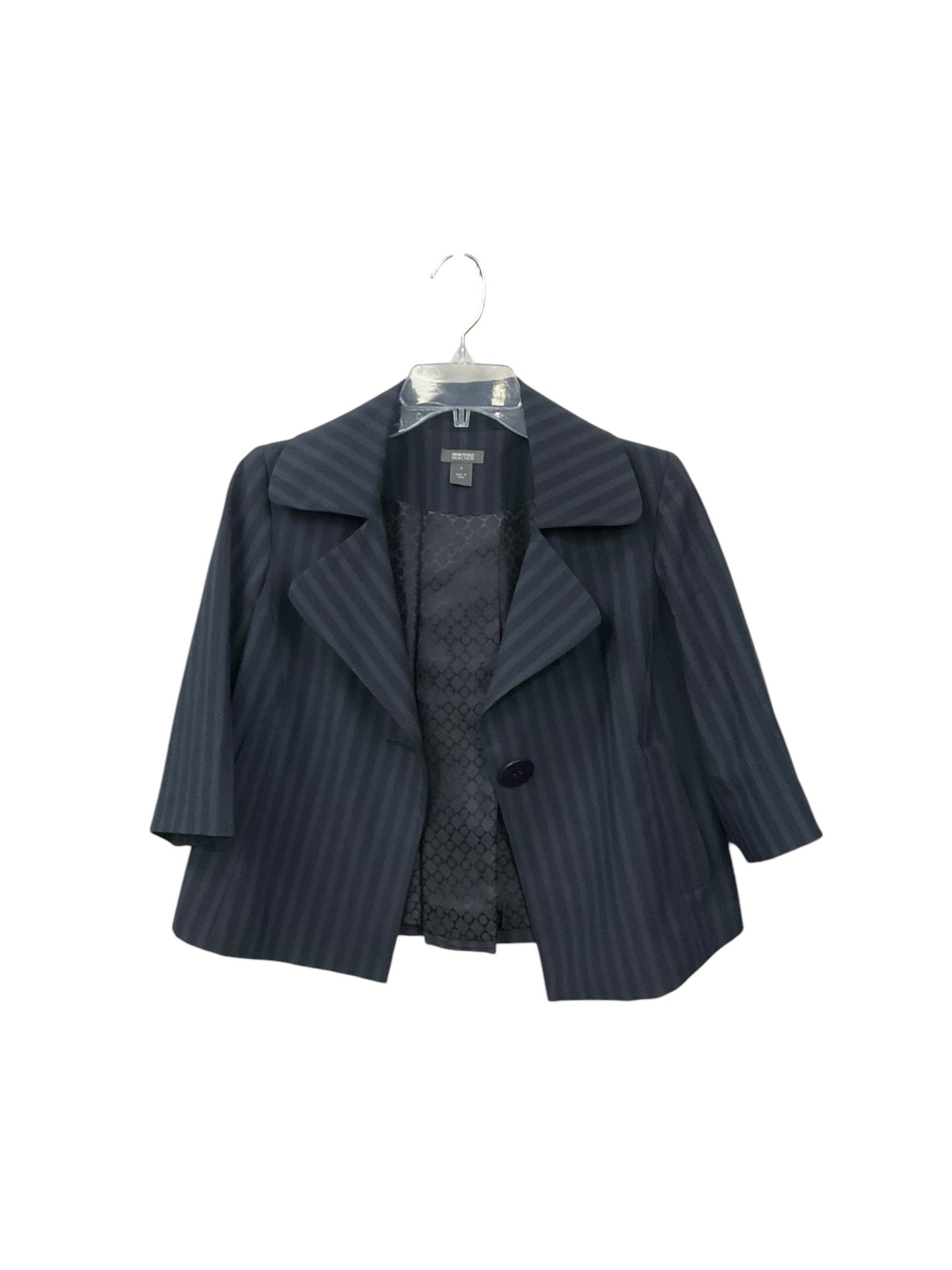 Blazer By Kenneth Cole Reaction In Navy, Size: Xs