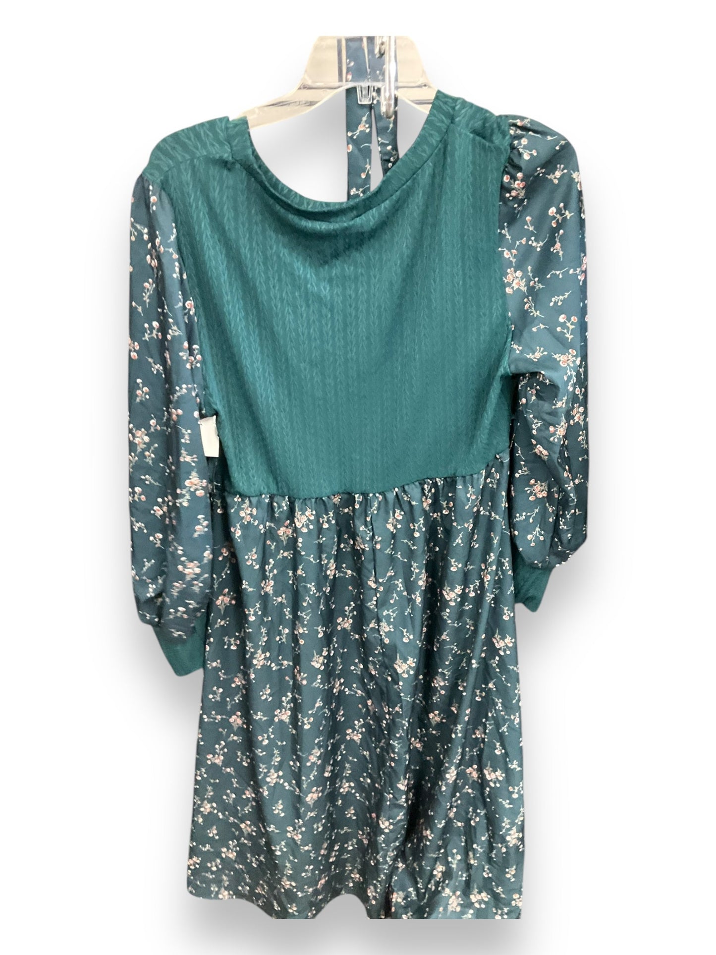 Dress Casual Midi By Shein In Green, Size: 1x