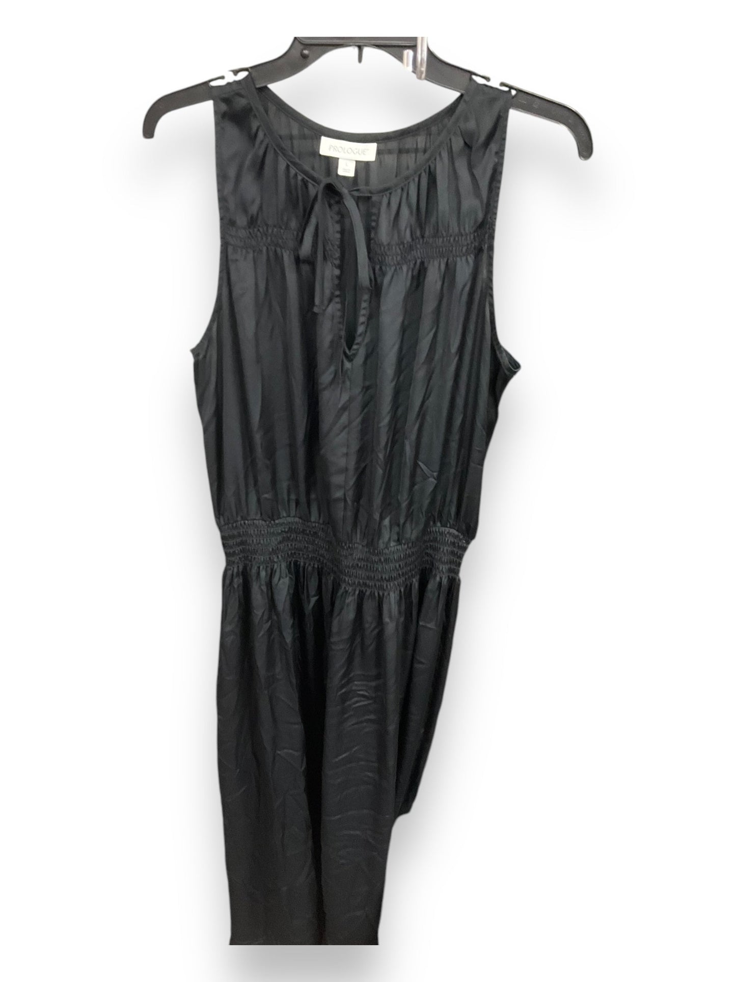 Dress Casual Maxi By Prologue In Black, Size: L