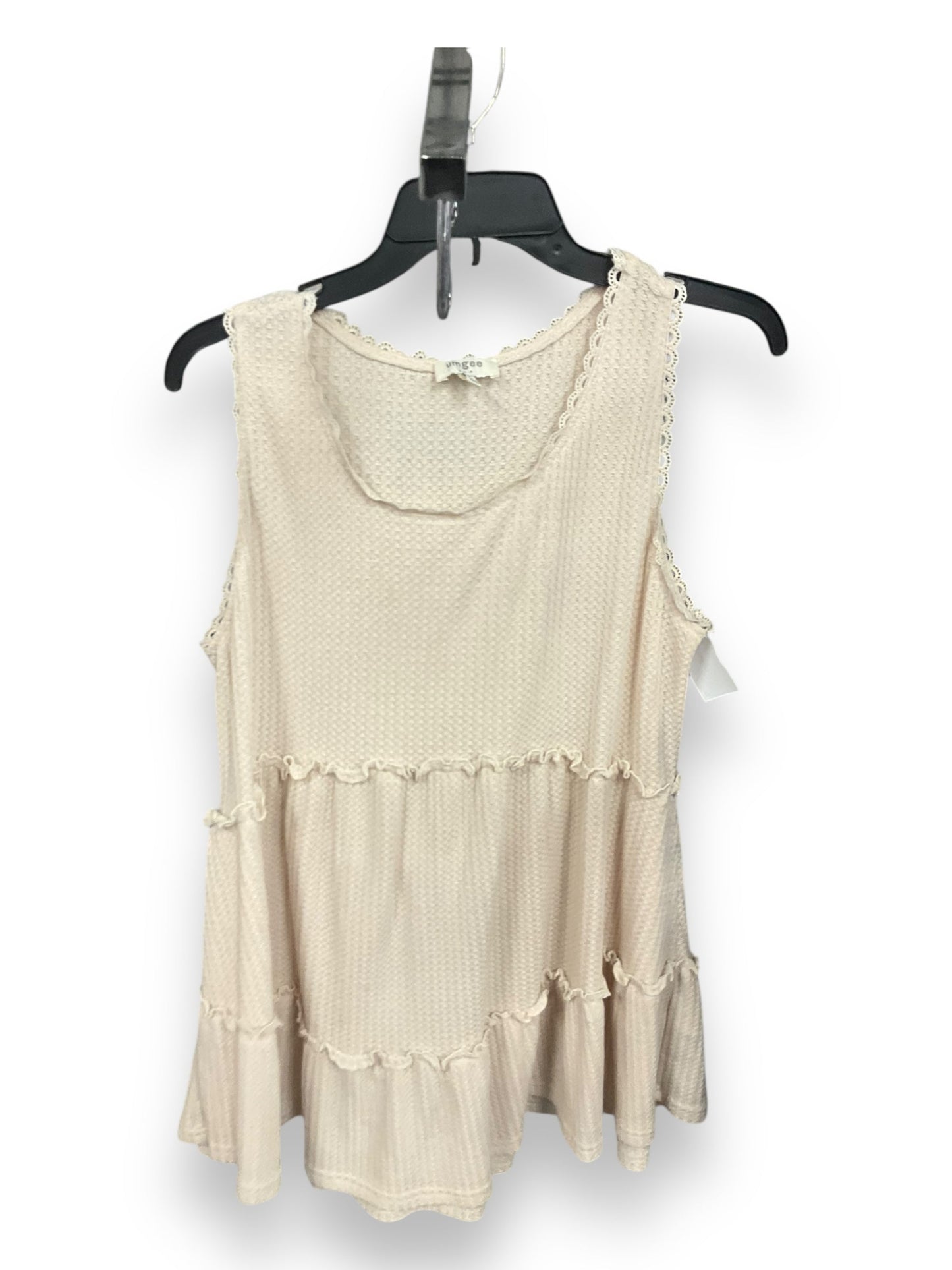 Dress Casual Short By Umgee In Cream, Size: L