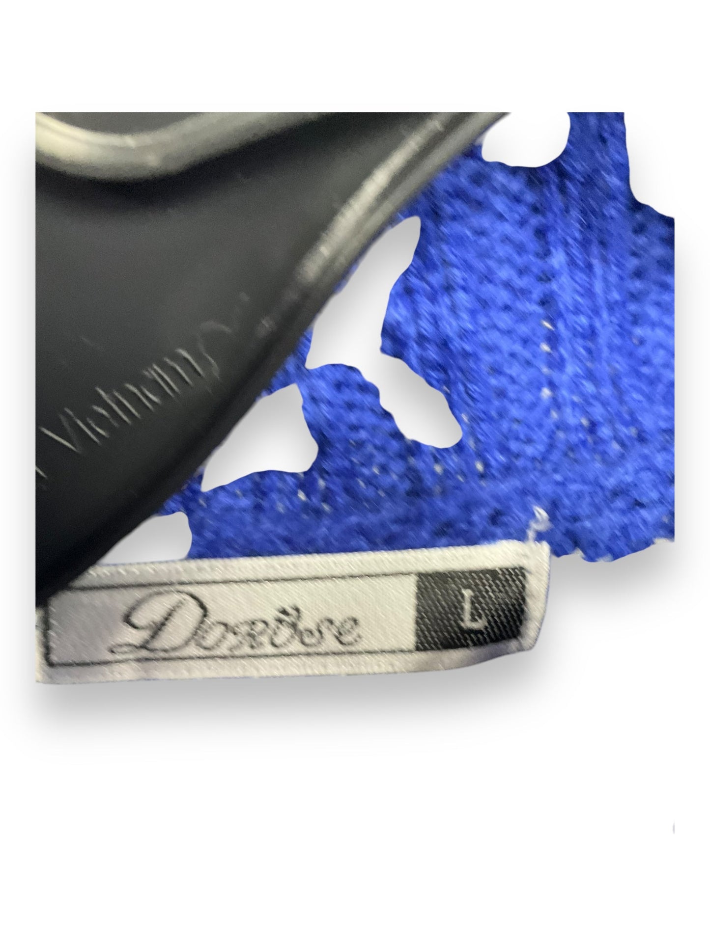 Sweater By Clothes Mentor In Blue, Size: L