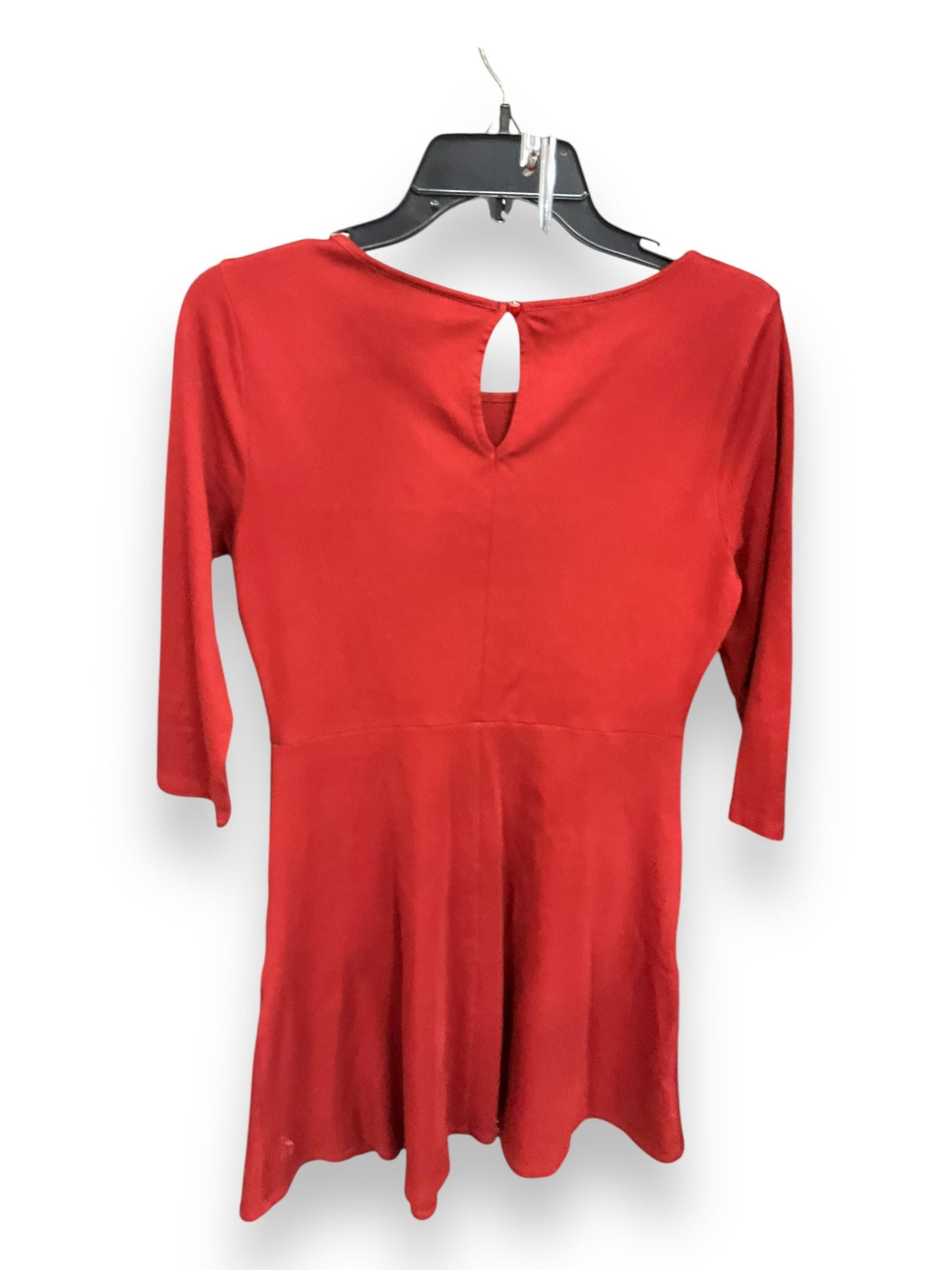 Dress Casual Short By New York And Co In Red, Size: S